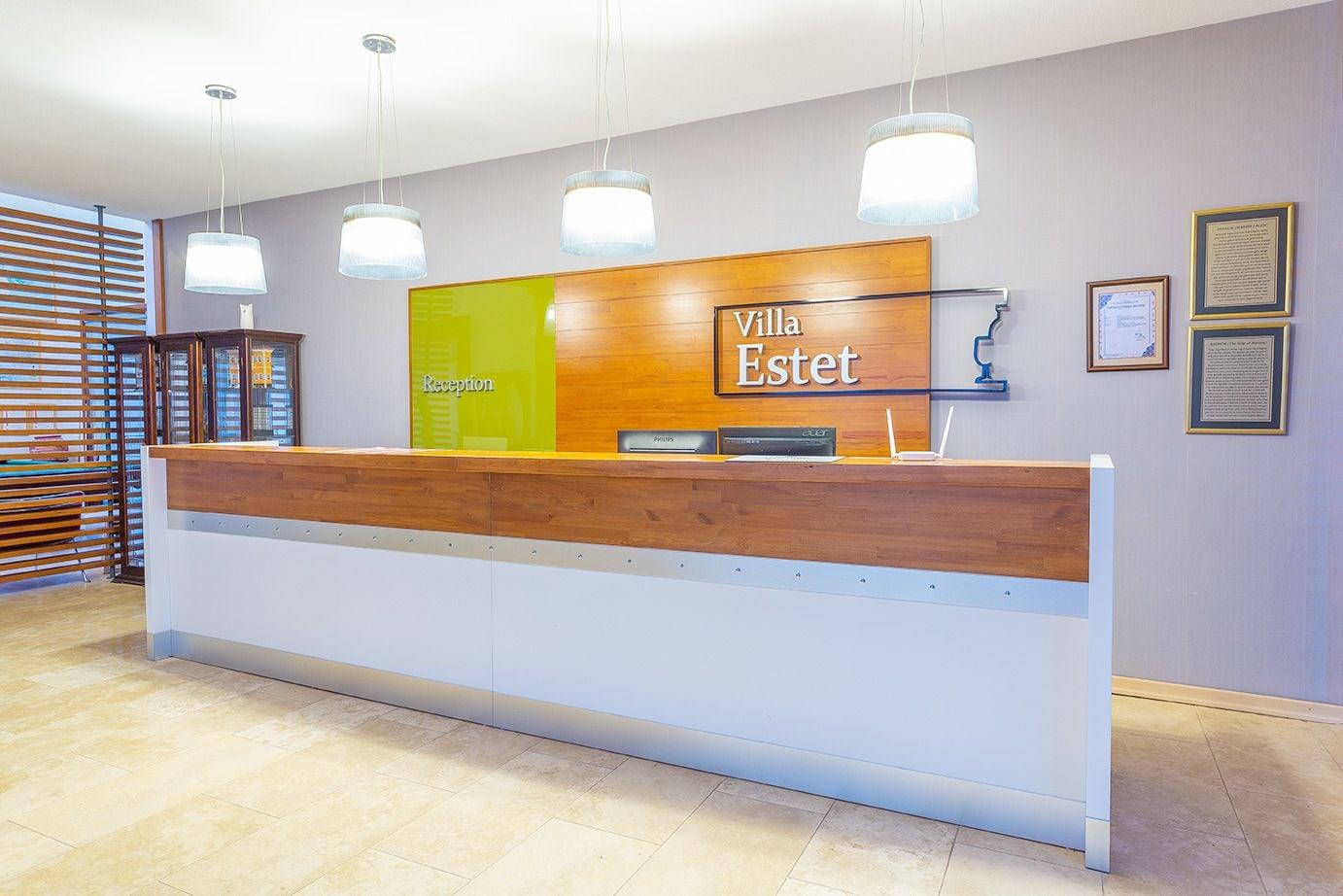 Vista Lobby Villa Estet Bag Oteli