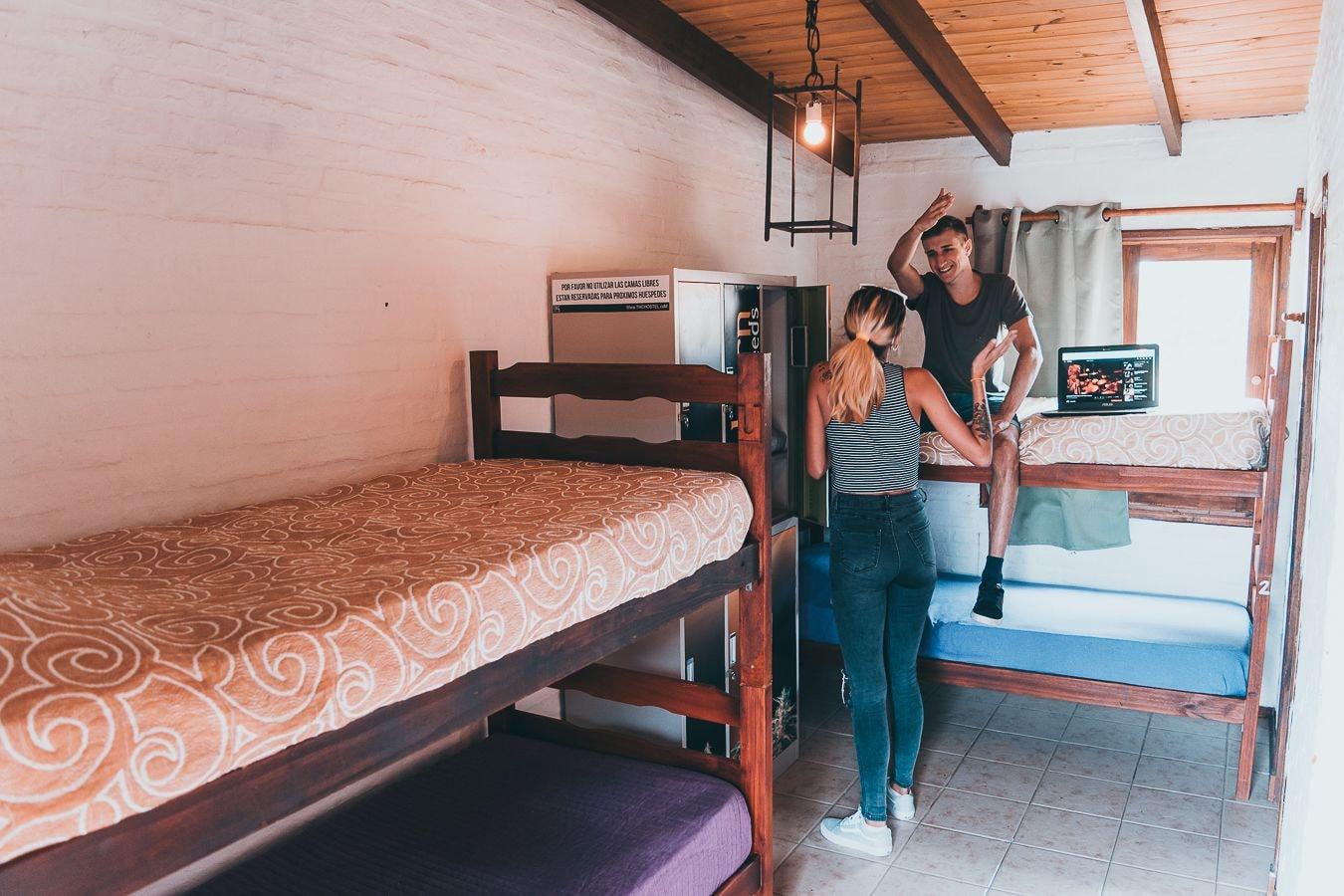 Habitación THC Hostel Uruguay