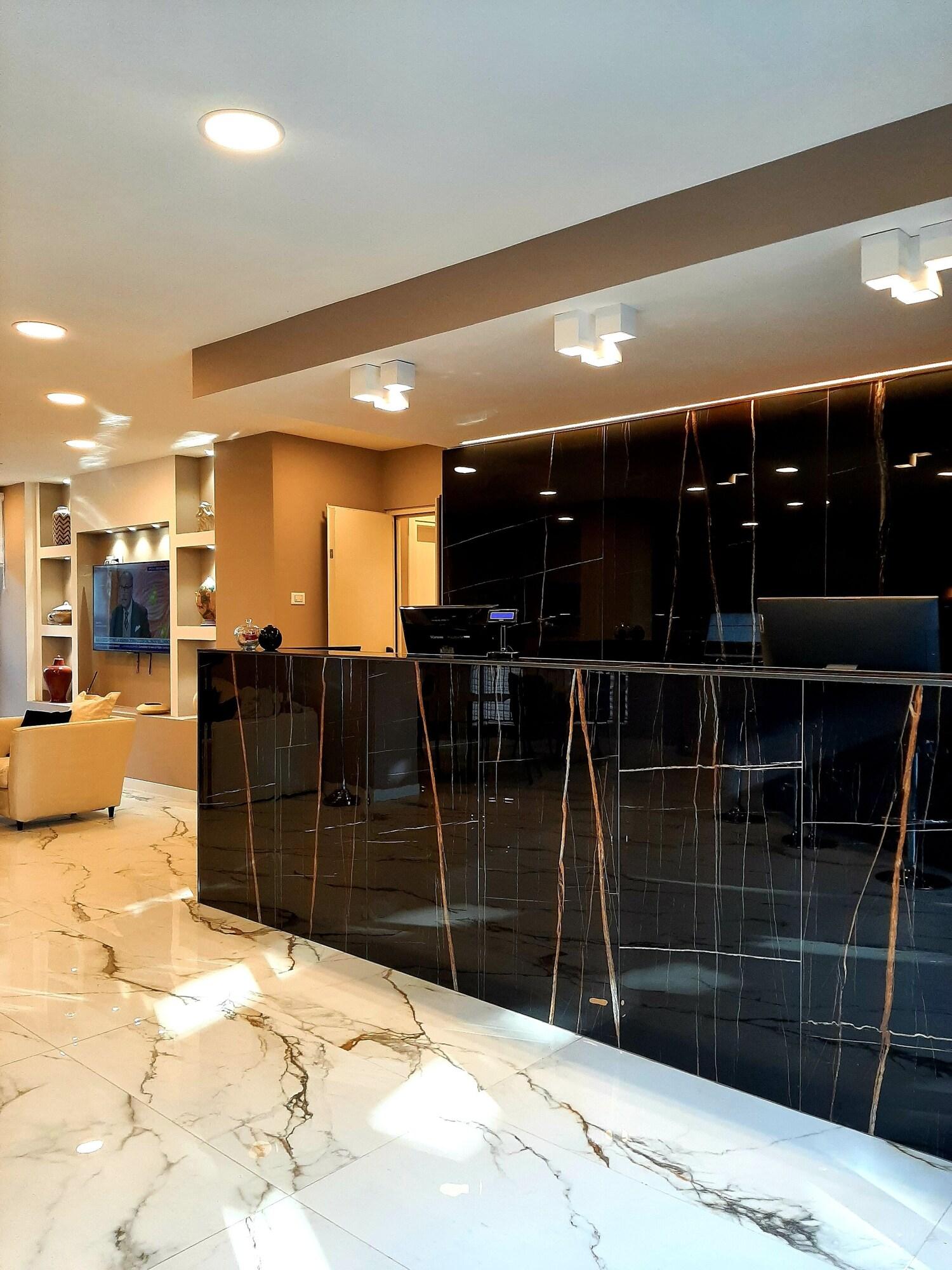 Vista Lobby Emma hotel fiera