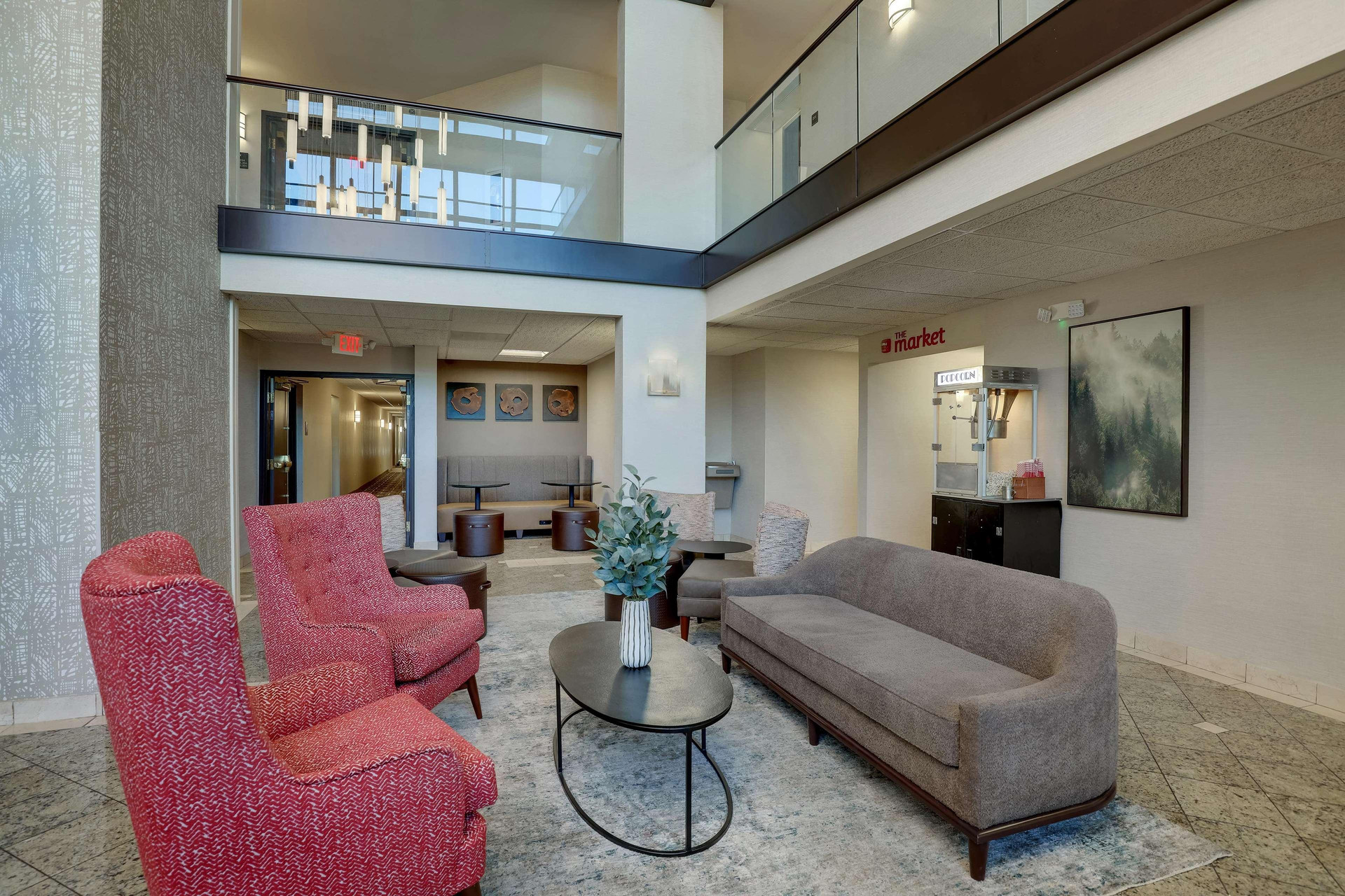 Vista Lobby Drury Inn & Suites Charlotte University Place
