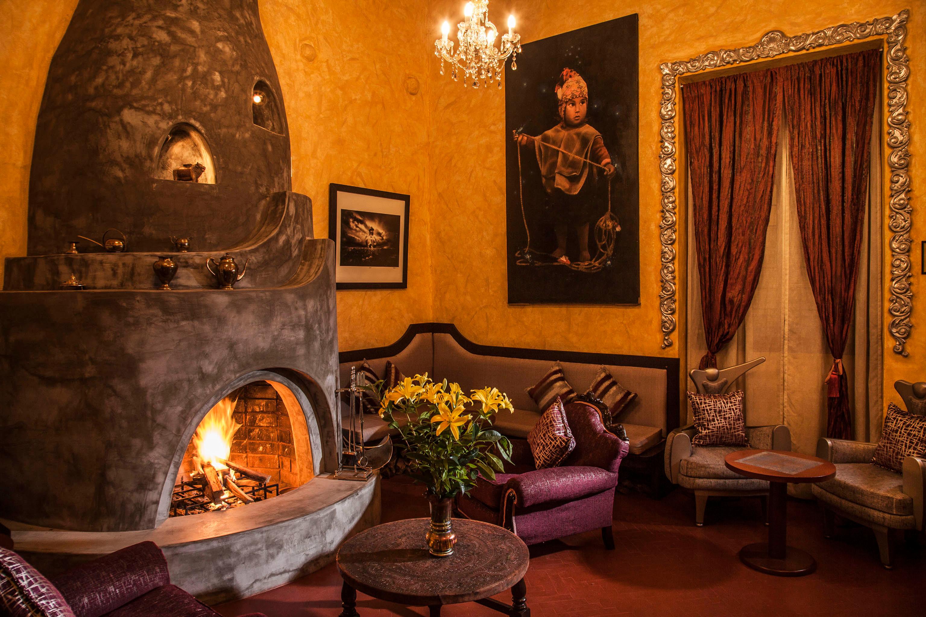 Vista Lobby Andean Wings Boutique Hotel