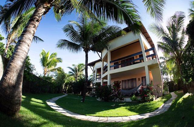 Vista Exterior Pousada Hibiscus