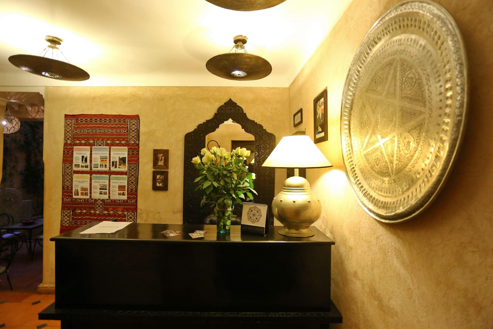 Vista Lobby Riad Marrakiss