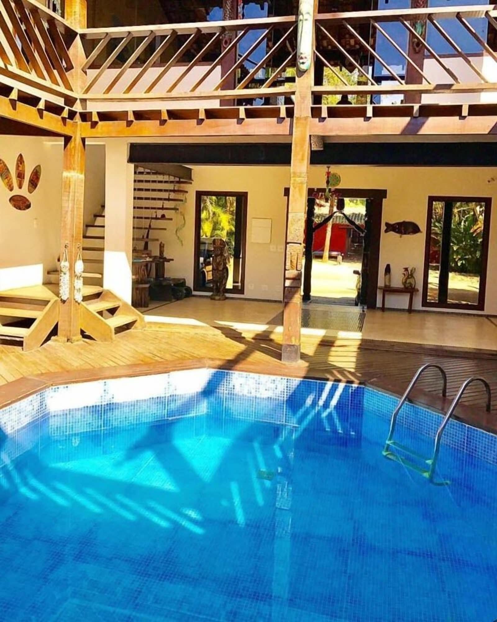 Vista Piscina Guest House da Lui
