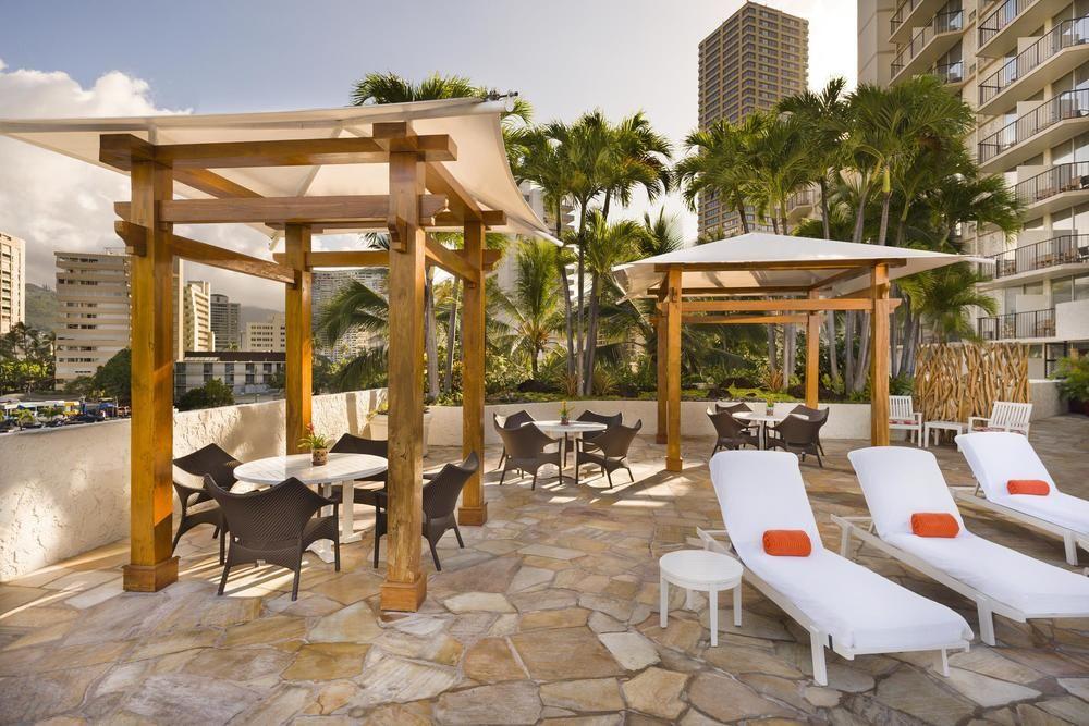 Vista Piscina Luana Waikiki Hotel & Suites
