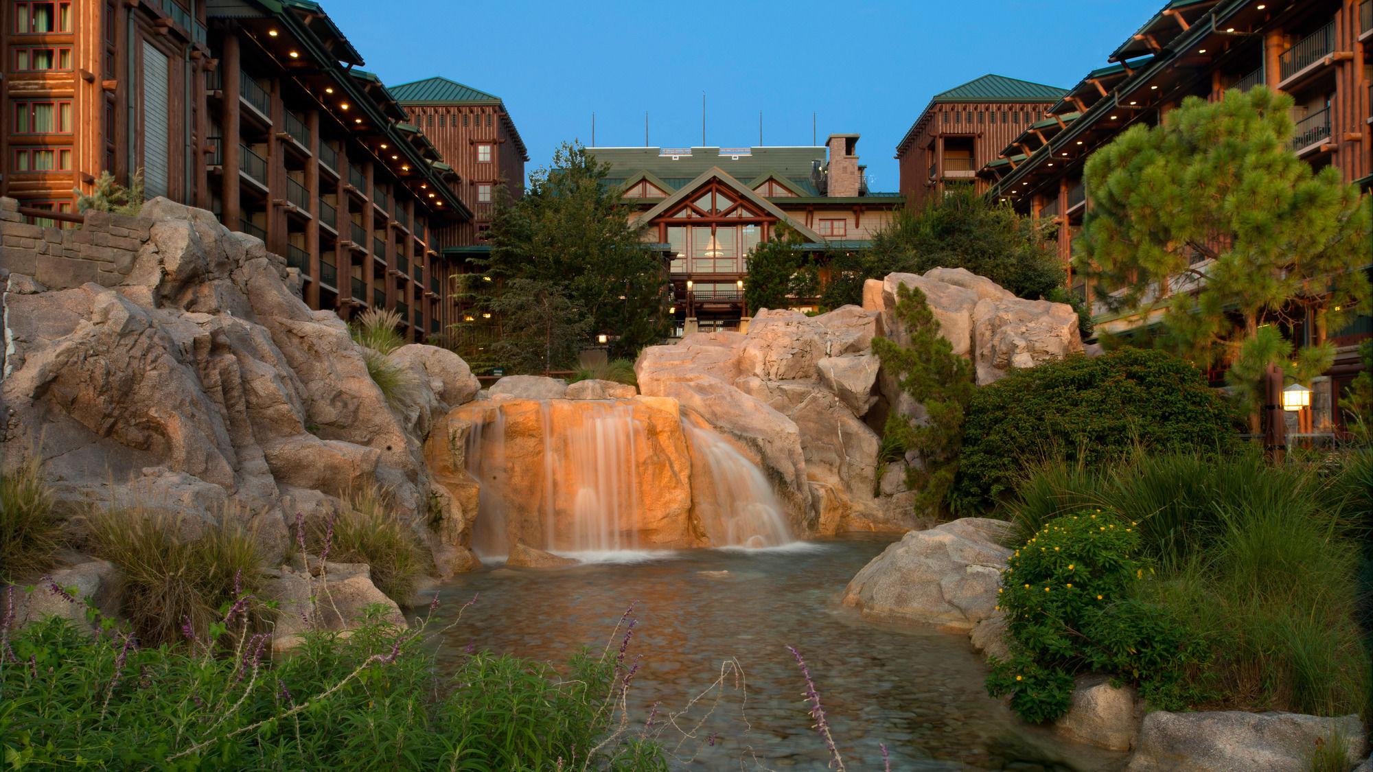 Vista Exterior Disney's Wilderness Lodge