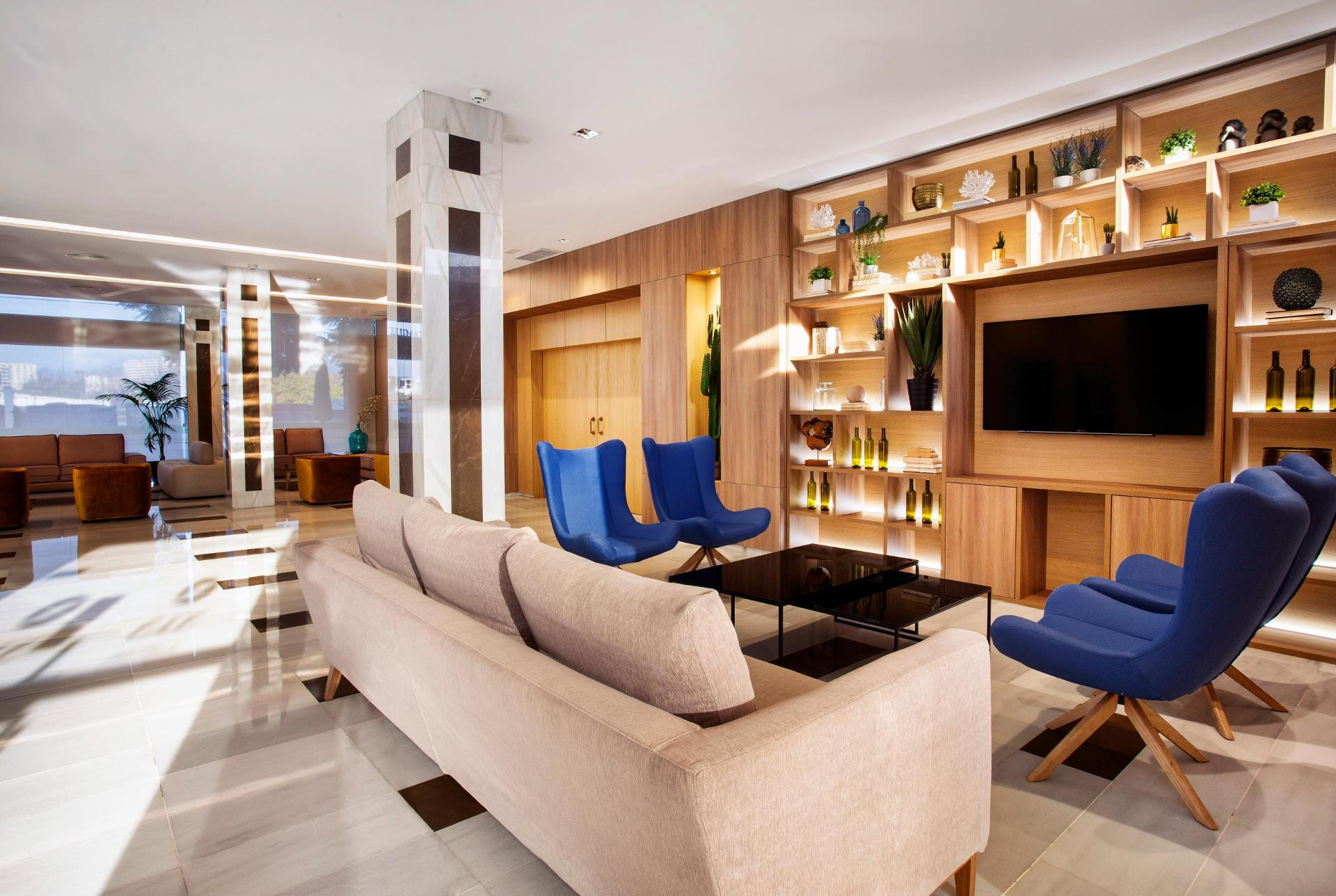 Vista Lobby Hotel Exe Ciudad de Cordoba