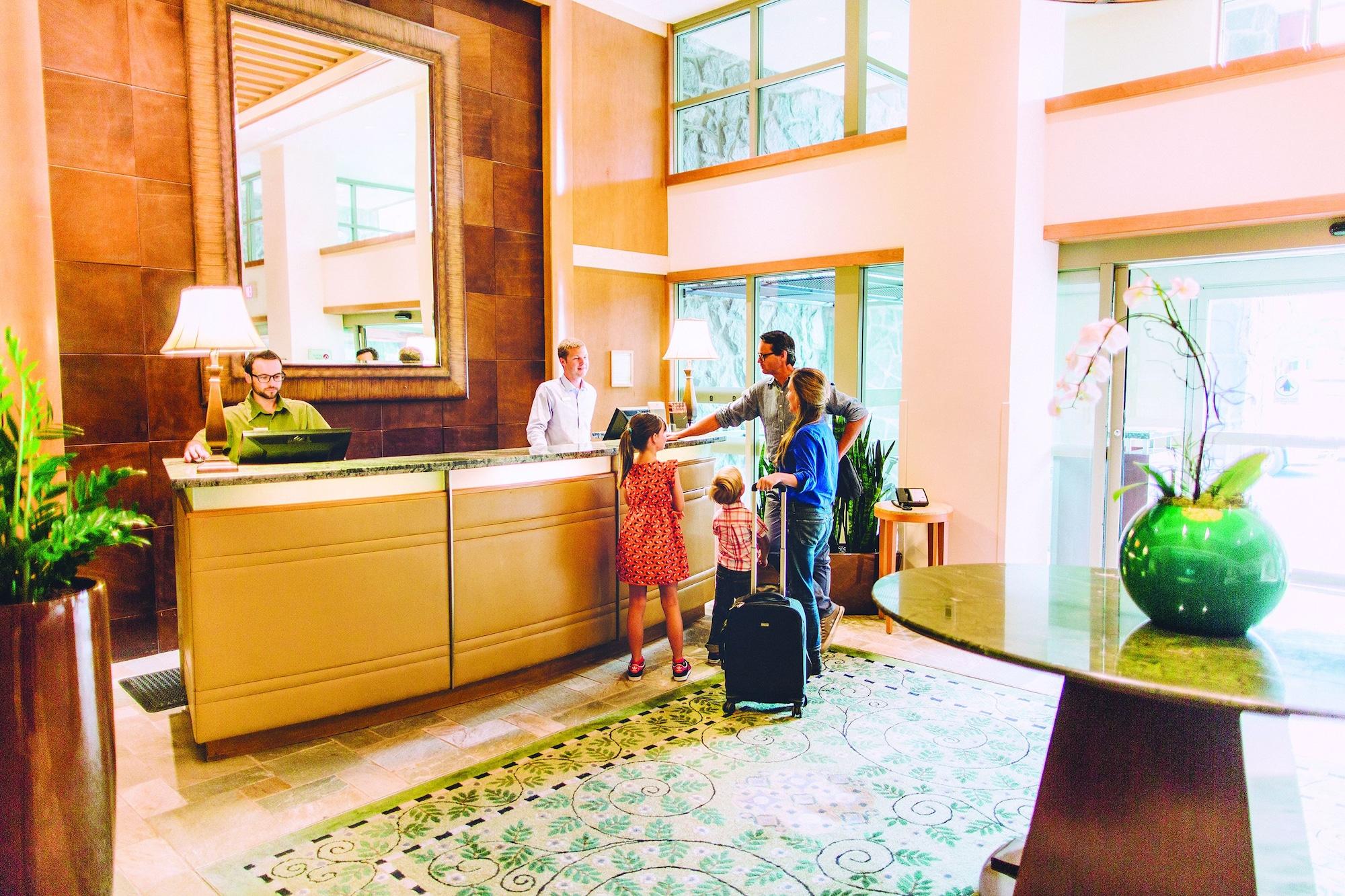 Vista Lobby Pan Pacific Whistler Village Centre