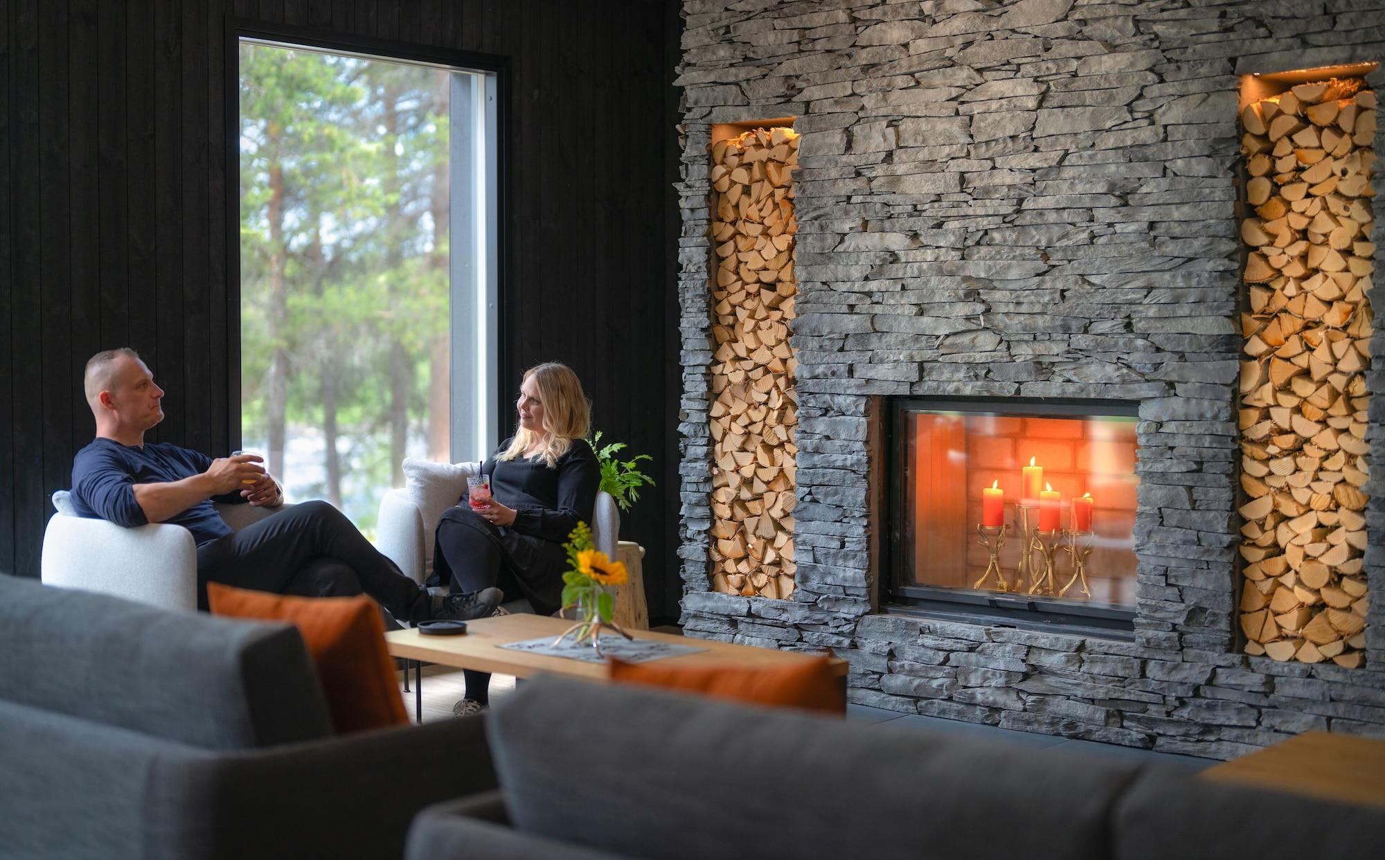 Vista Lobby Wilderness Hotel Juutua