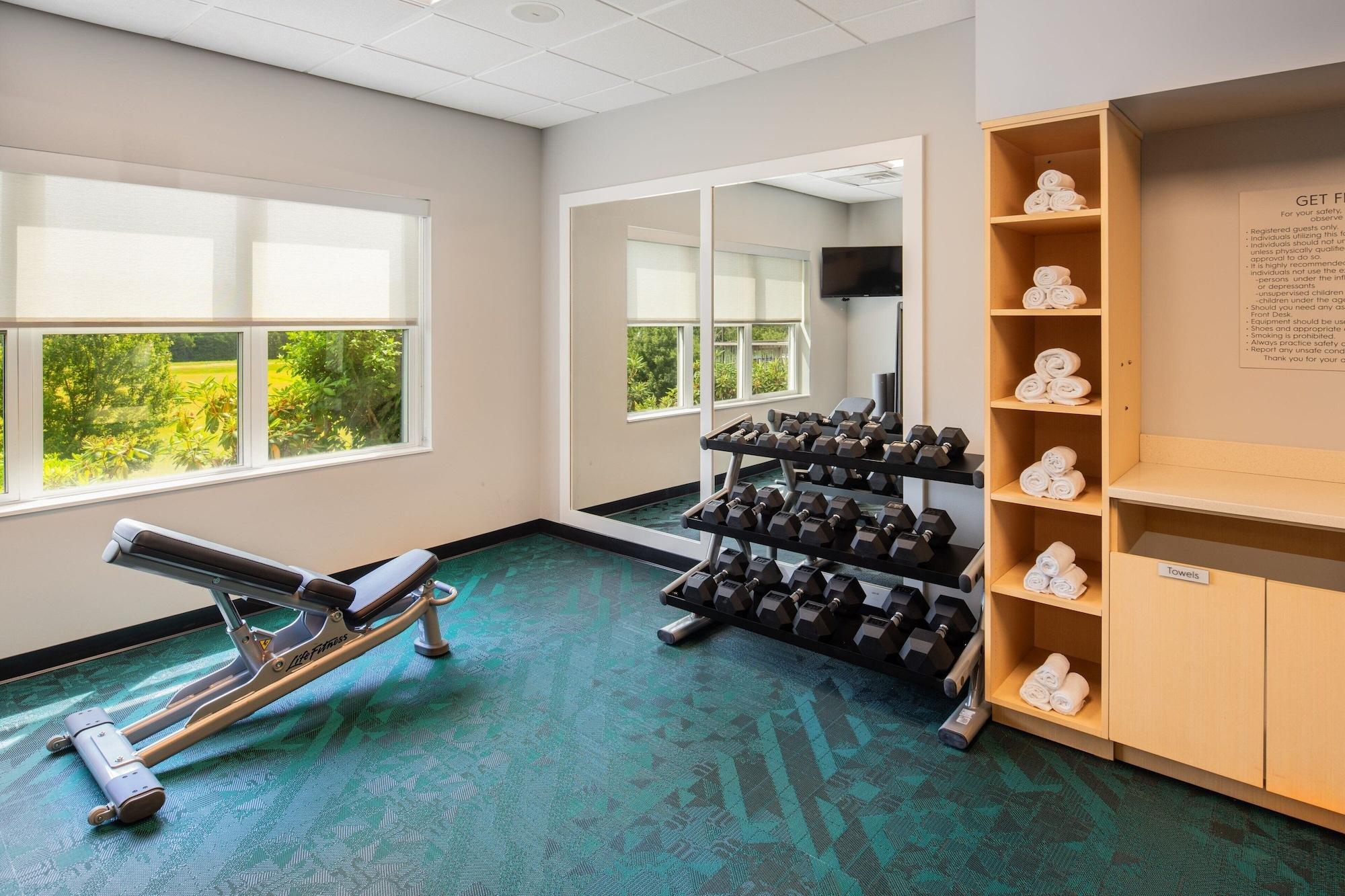 Gimnasio TownePlace Suites by Marriott Wareham Buzzards Bay