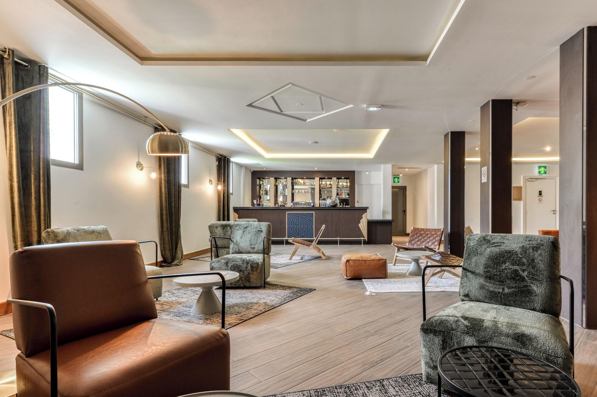 Vista Lobby Zenitude Hôtel Résidence Juvignac