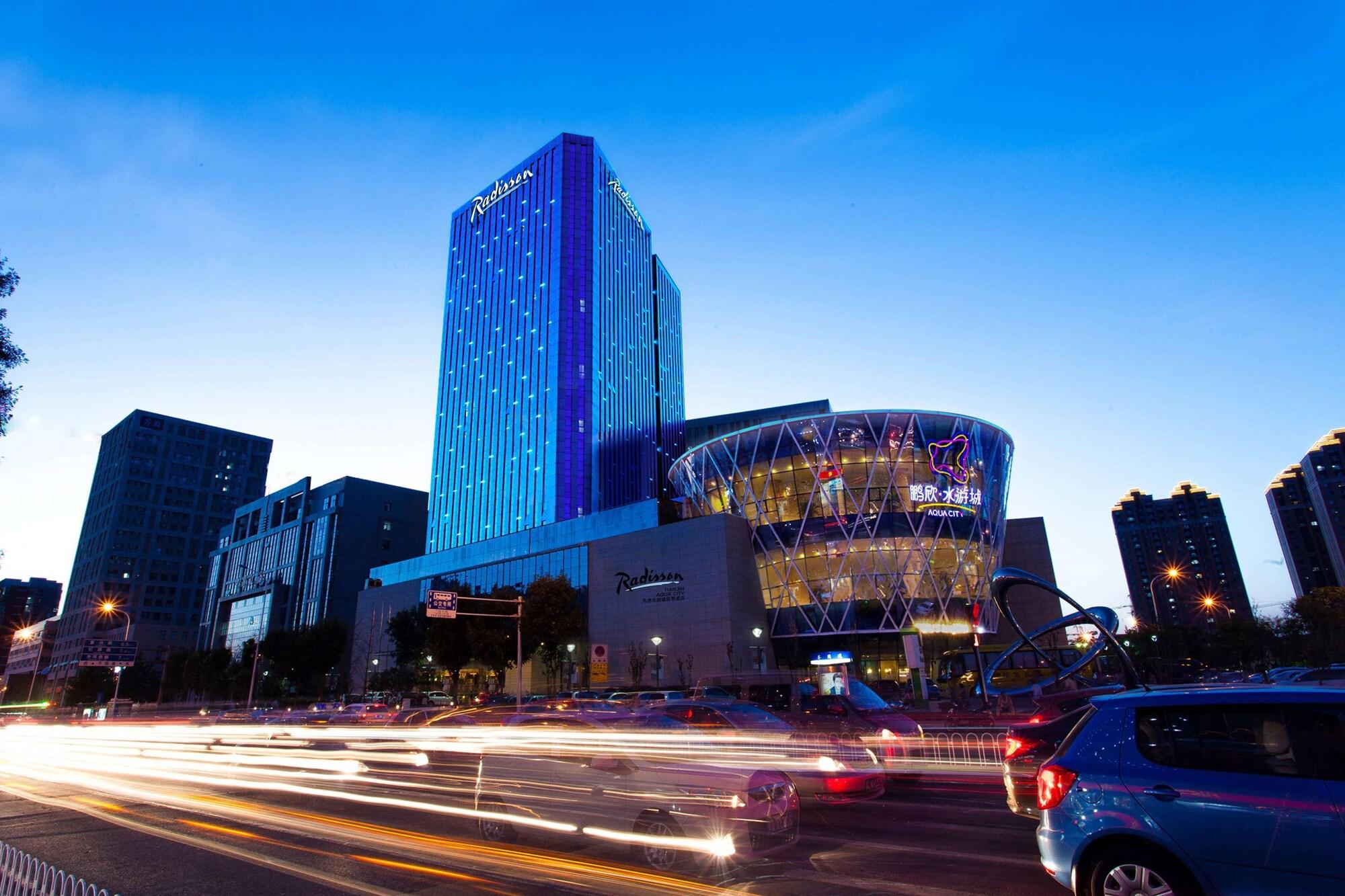 Vista Exterior Radisson Hotel Tianjin Aqua City
