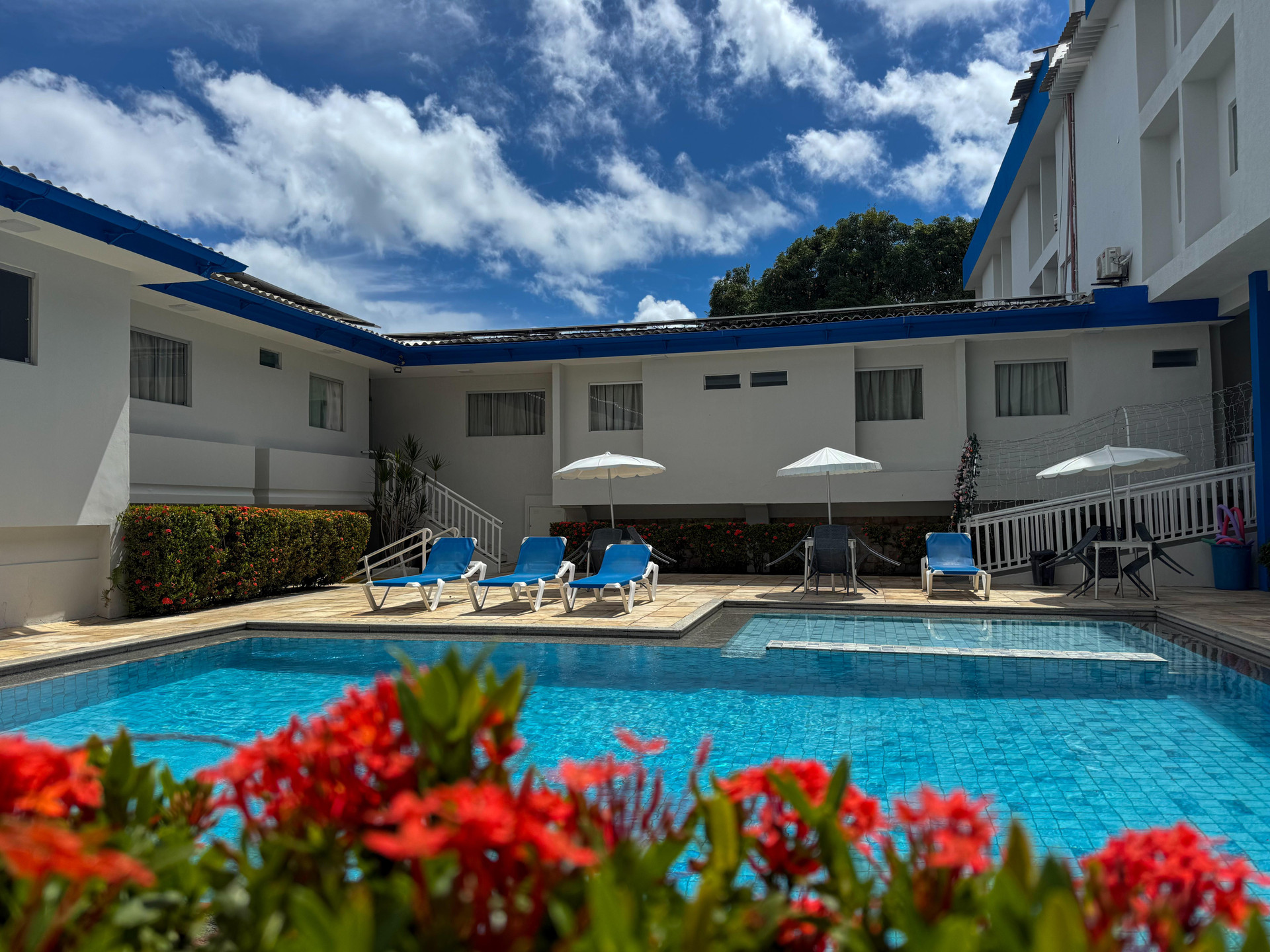 Vista Piscina El Aram Ponta Negra Praia Hotel