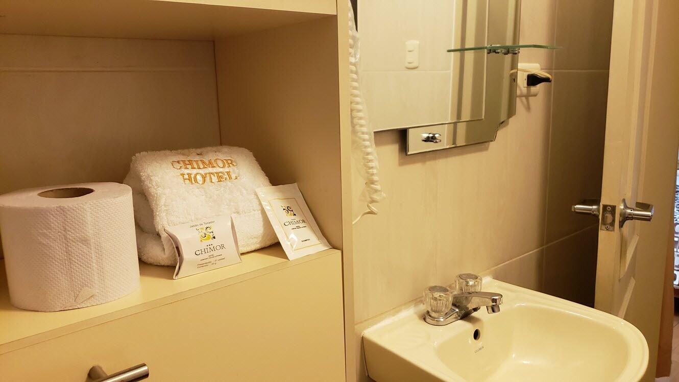 Equipamiento de Habitación Hotel Chimor