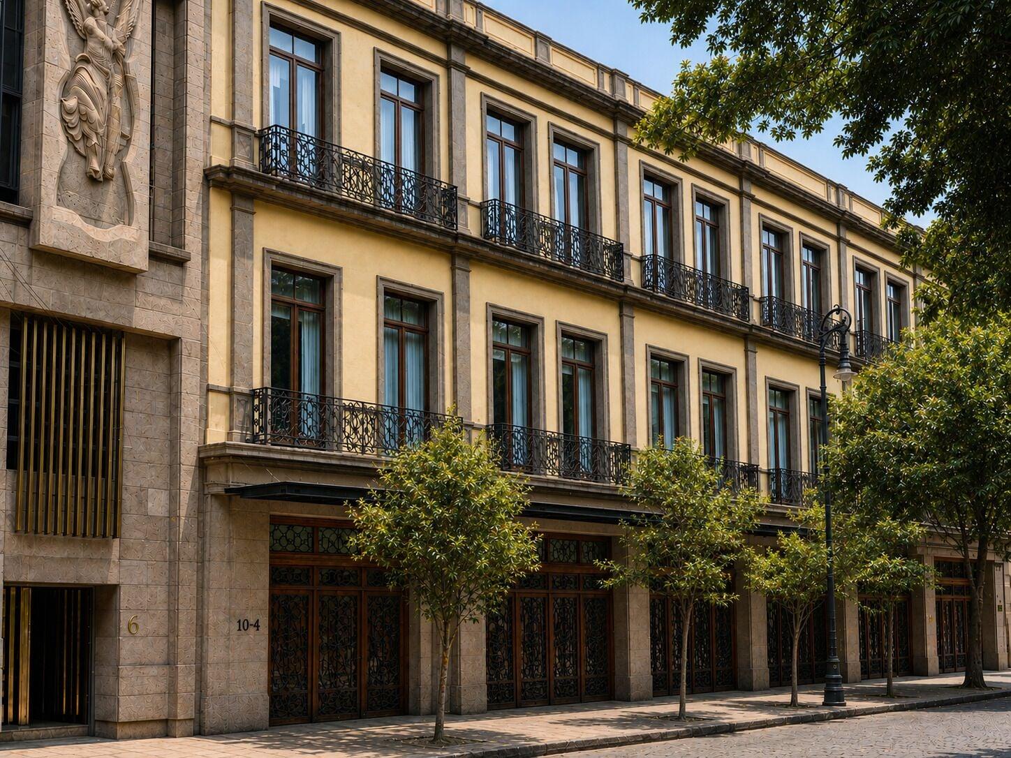 Vista Exterior Hotel Bellas Artes