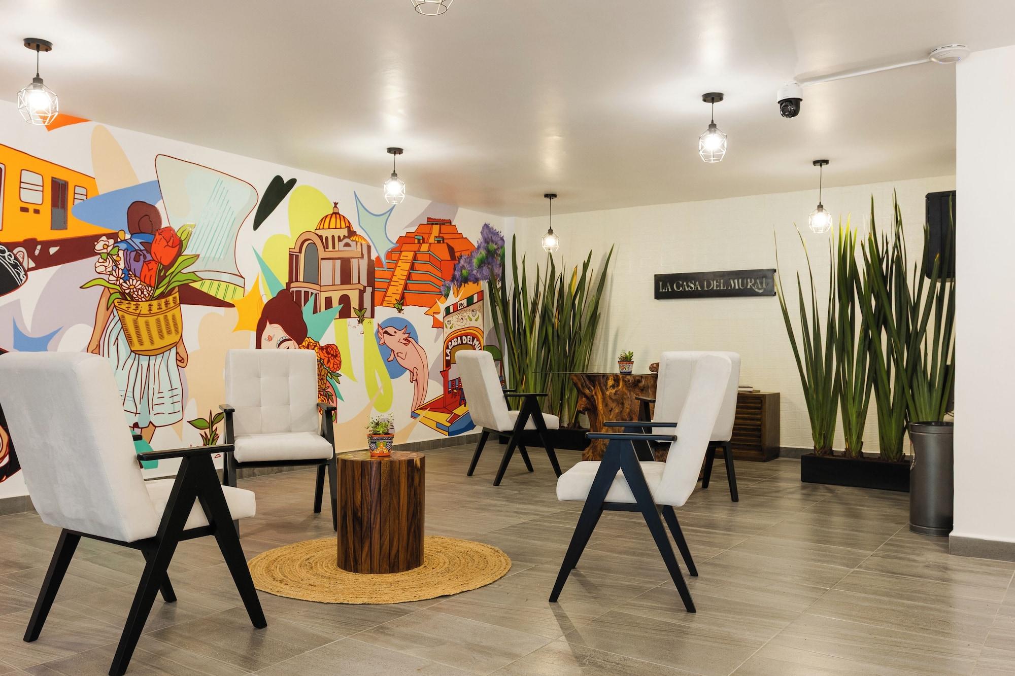 Vista Lobby La Casa del Mural