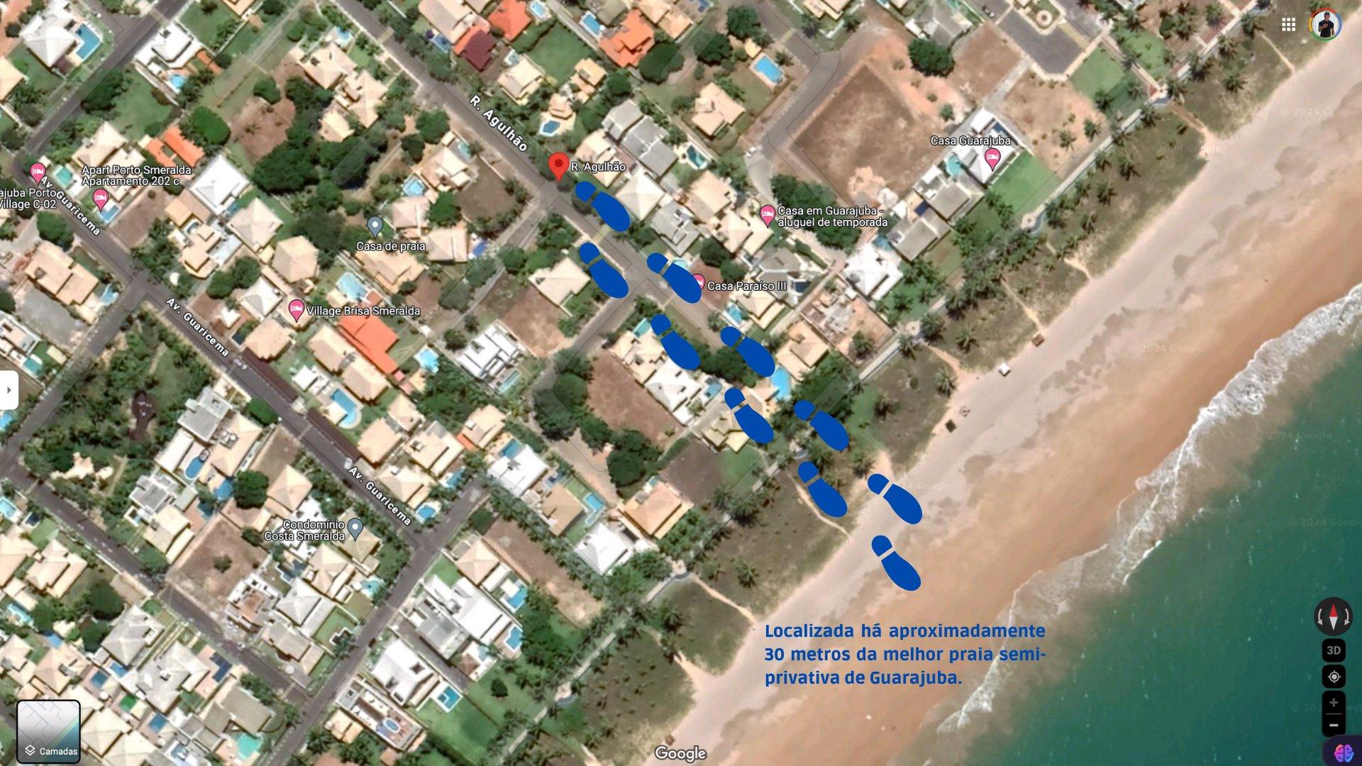 Tobogán de agua Casa Alto Padrão 7 Suítes Próx do MAR em Guarajuba