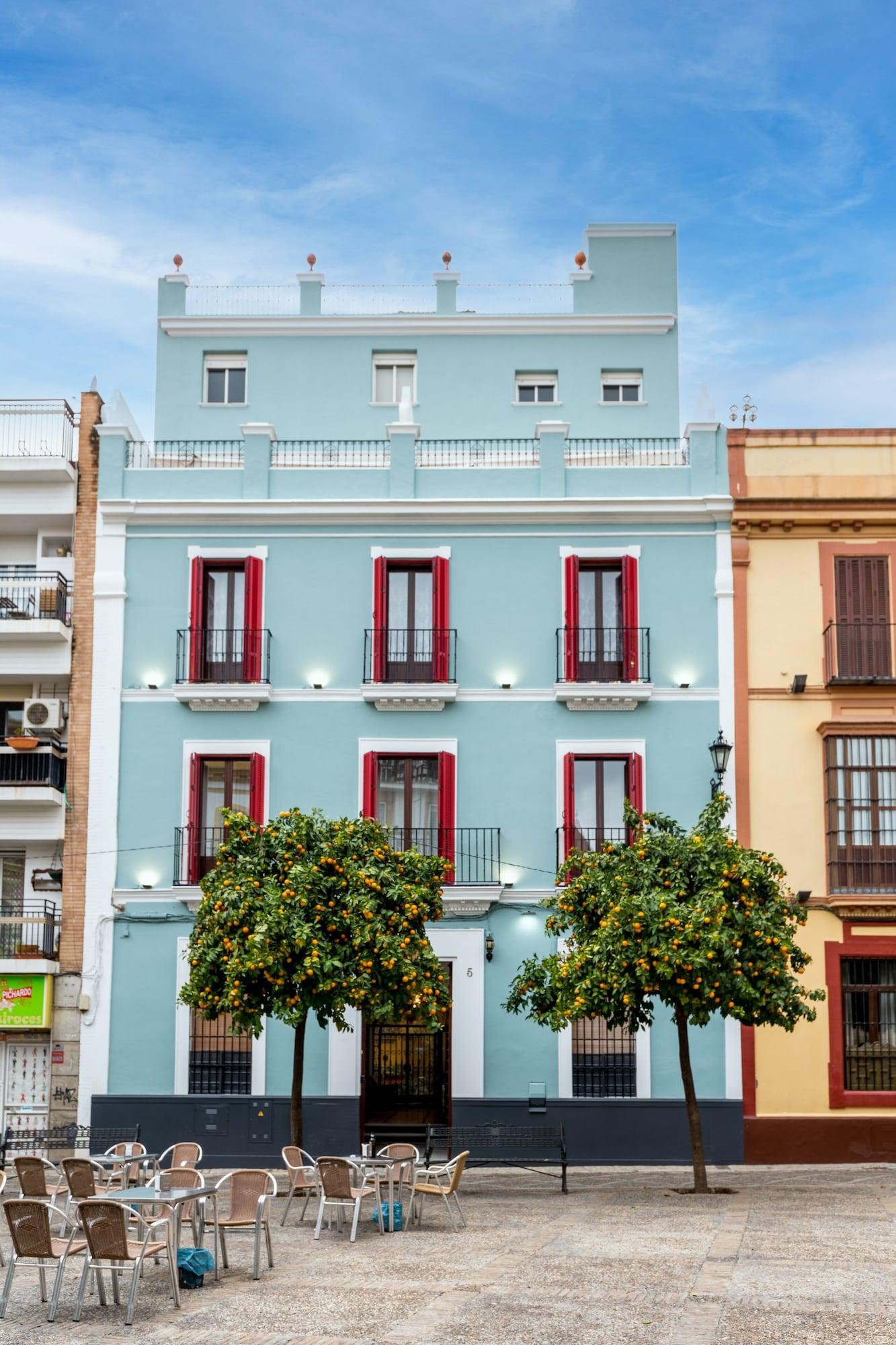 Vista Exterior Hotel Sevilla