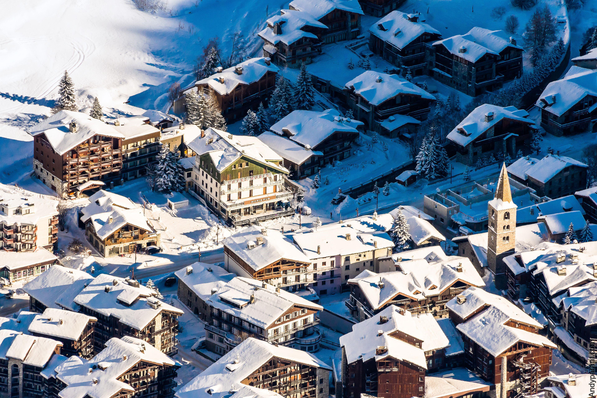 Vista Exterior Experimental Chalet Val d’Isère