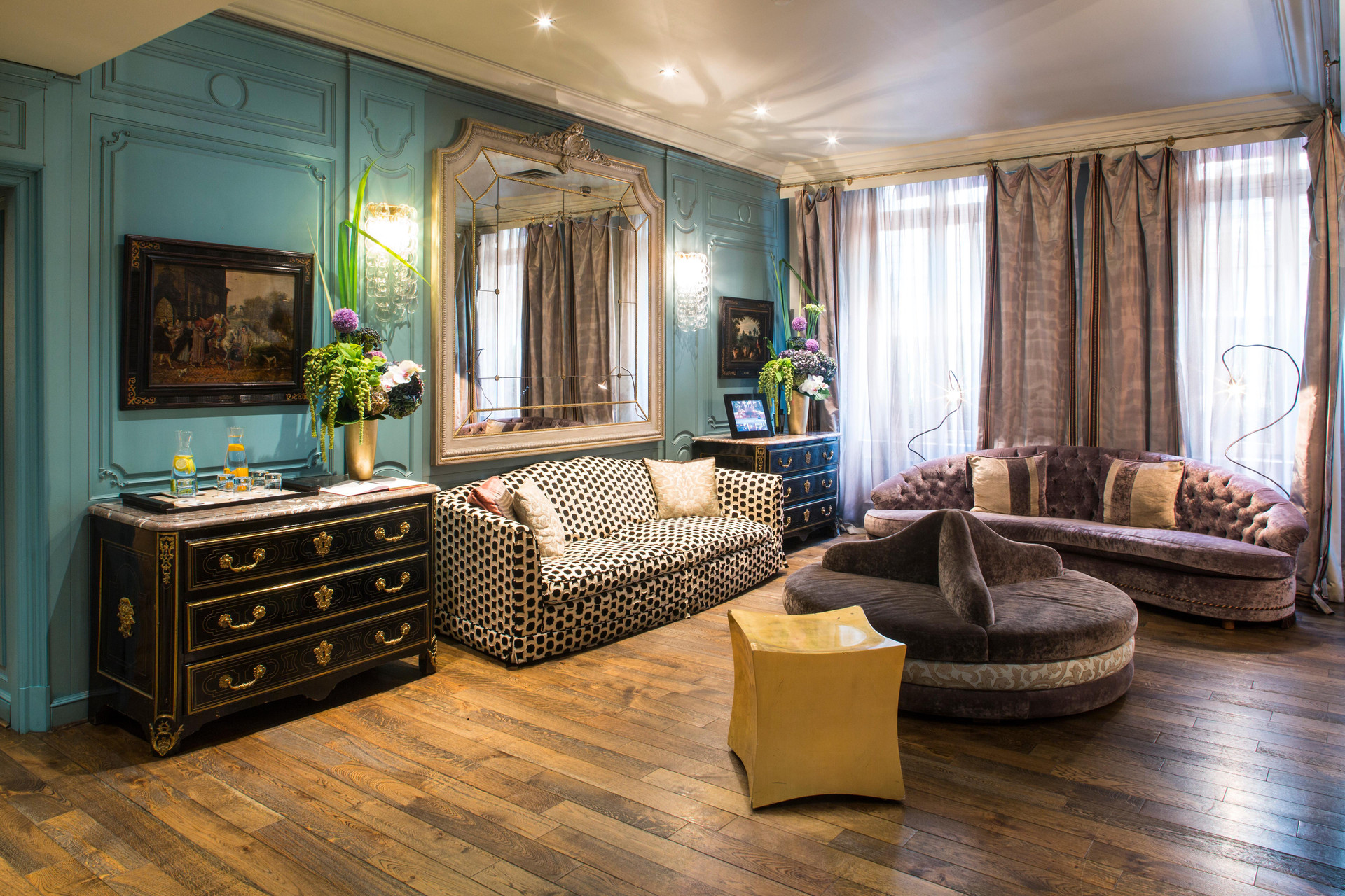 Vista Lobby Castille Paris - Starhotels Collezione