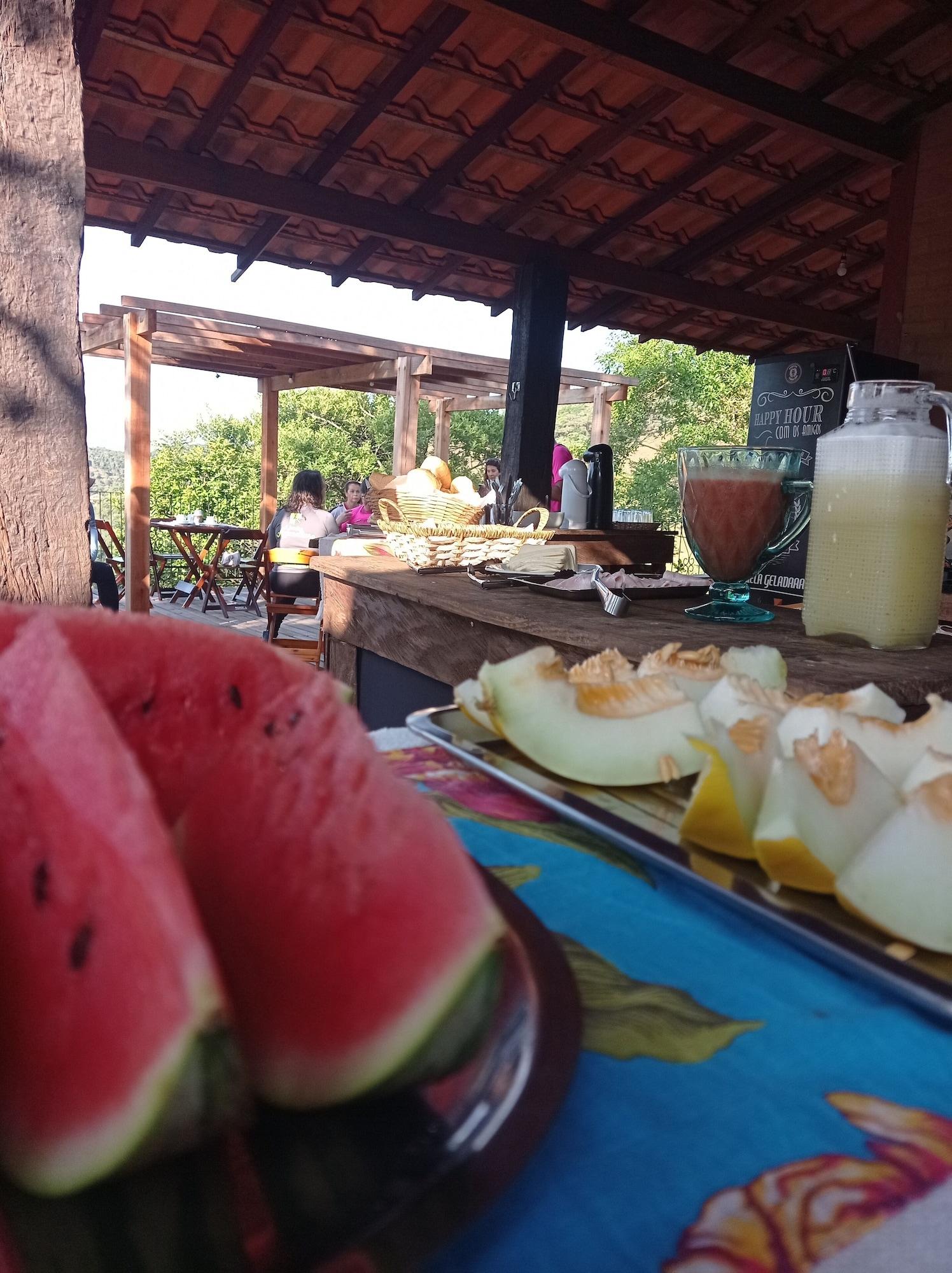 Equipamiento de Habitación Casa do Geninho Pousada e Camping