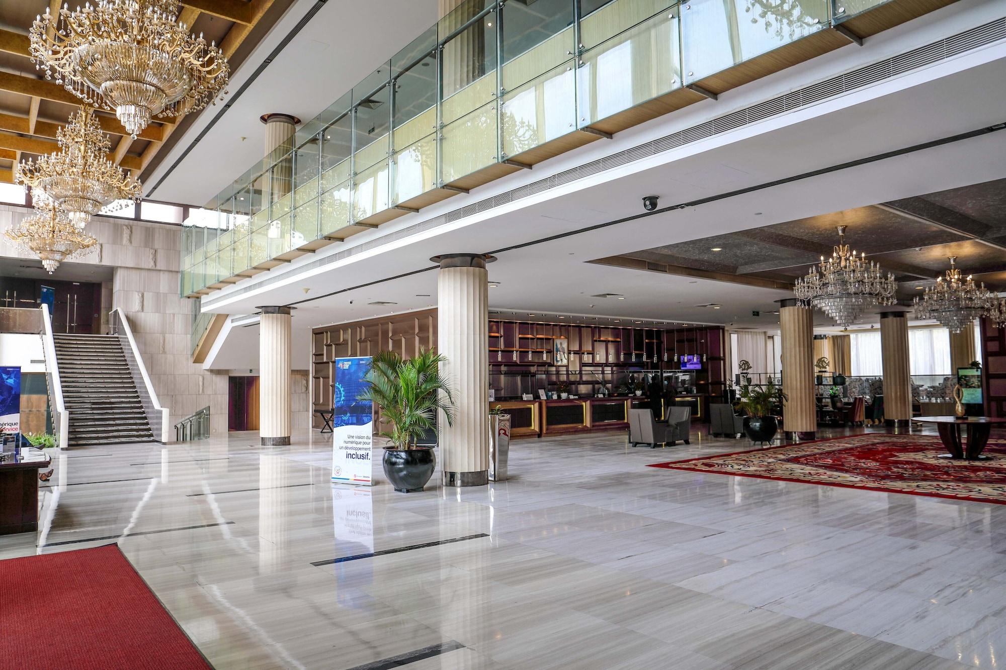 Vista Lobby Fleuve Congo Hotel By Blazon Hotels