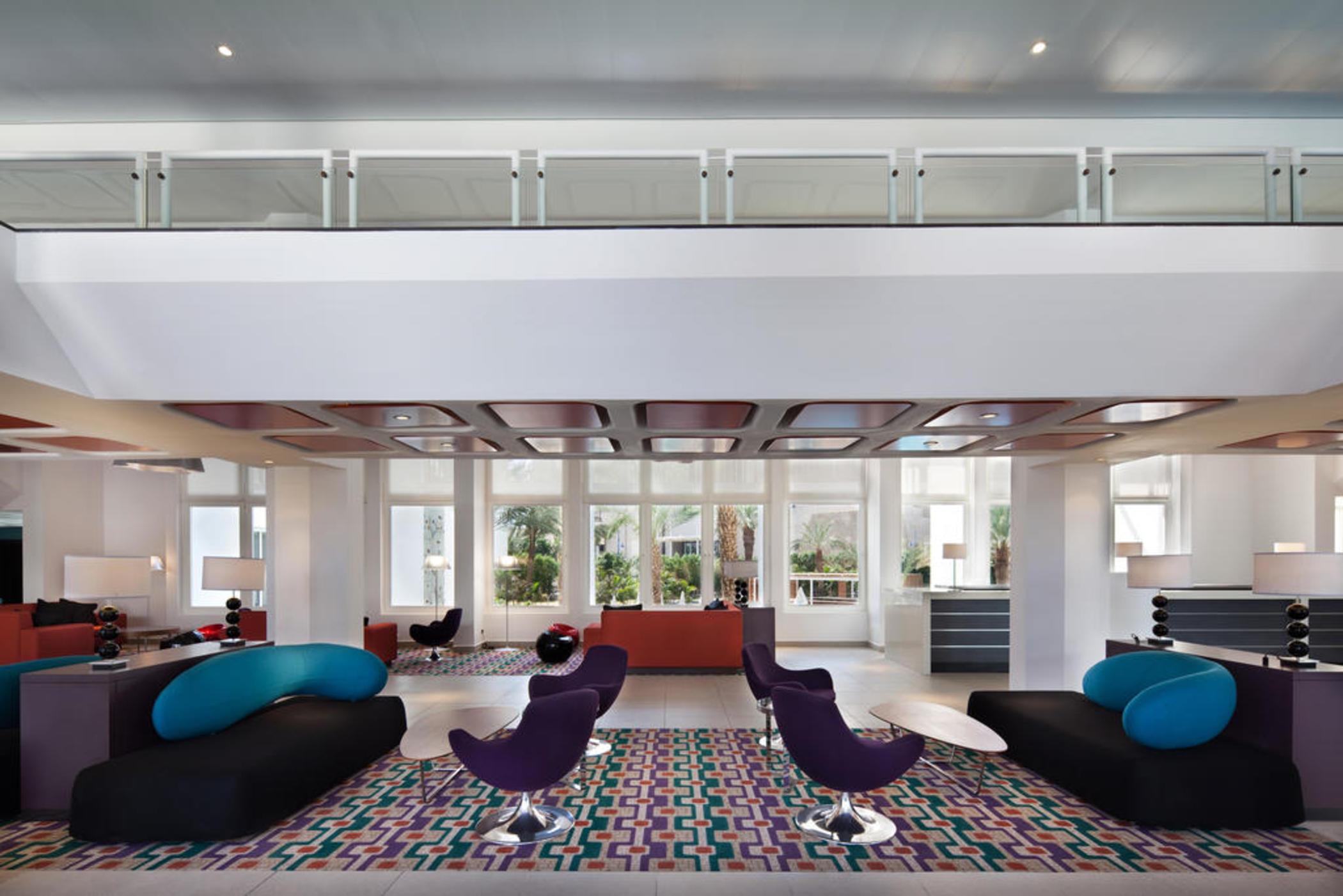 Vista Lobby Isrotel Sport Club All Inclusive Sport Hotel