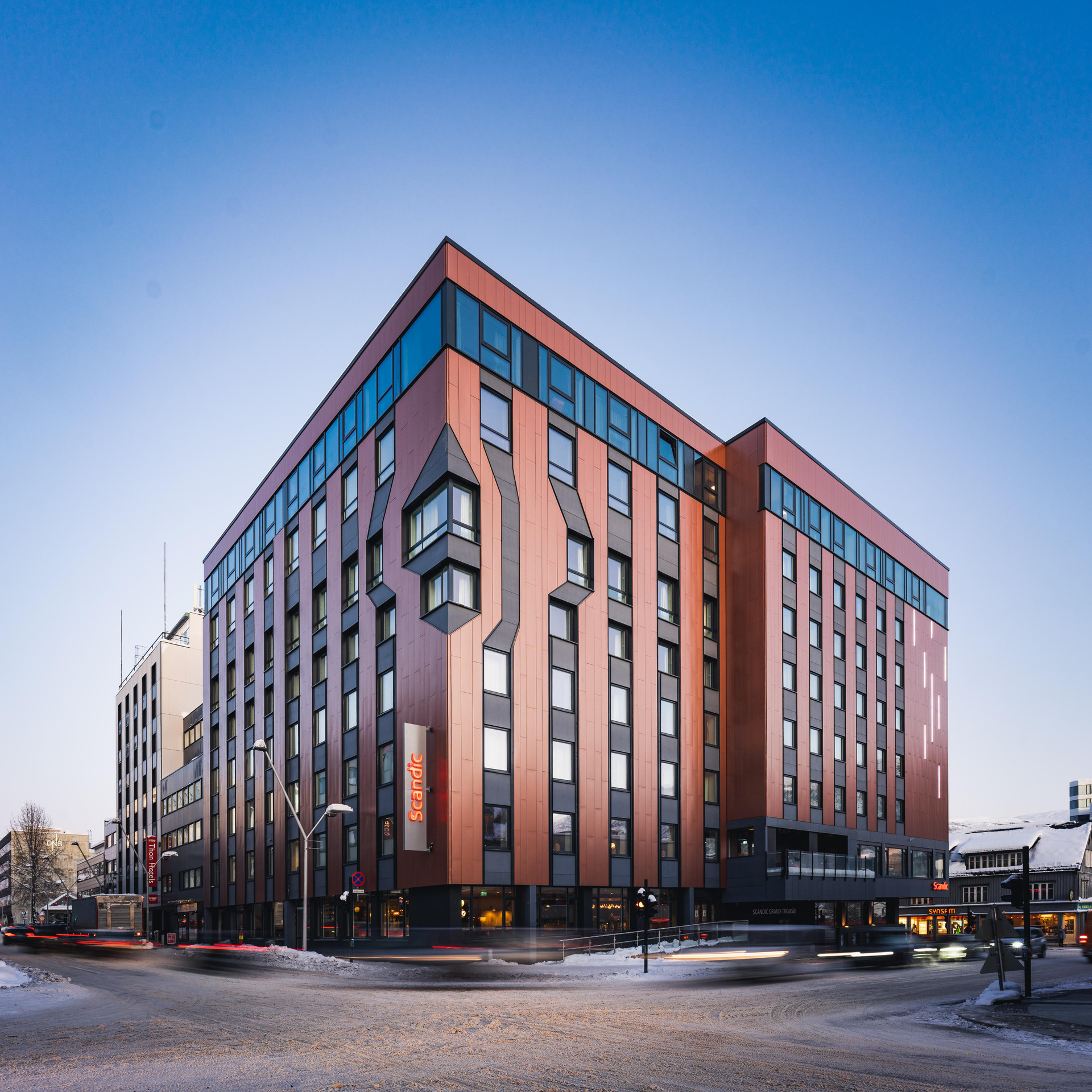 Vista Exterior Scandic Grand Tromsø