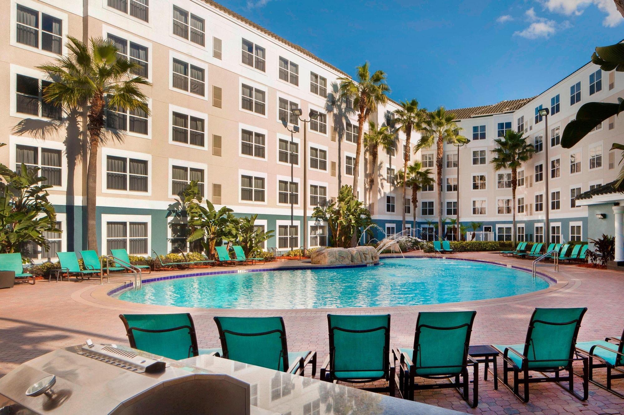 Vista Piscina Residence Inn by Marriott Orlando Lake Buena Vista