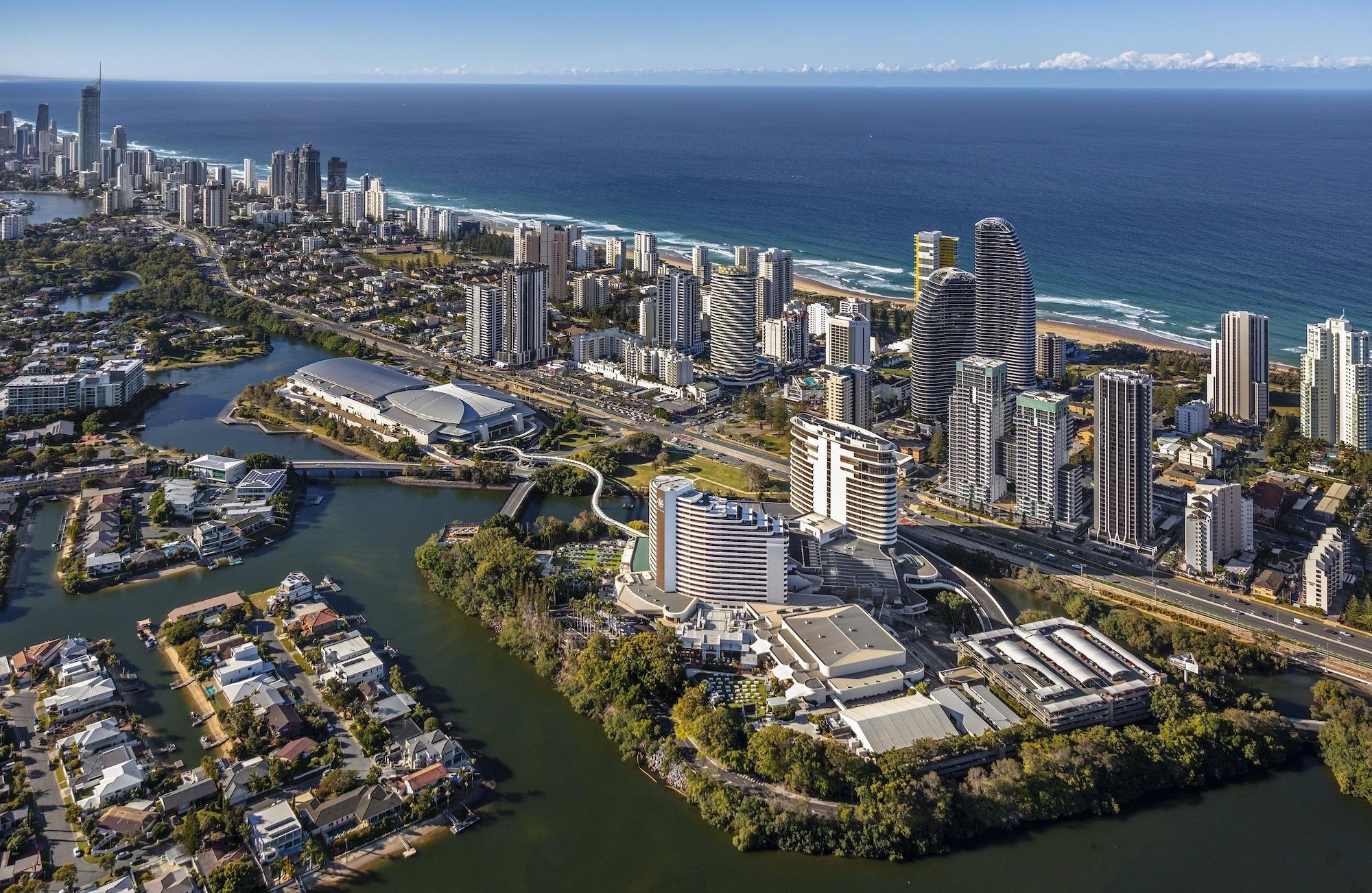 Vista Exterior The Star Grand at The Star Gold Coast