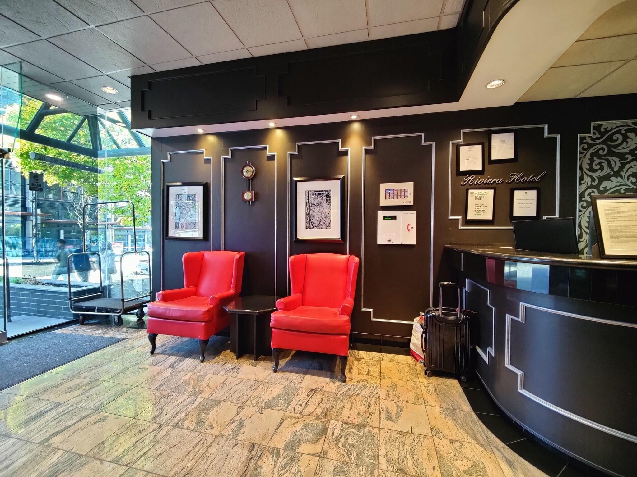 Vista Lobby Divya Sutra Suites on Robson Downtown Vancouver