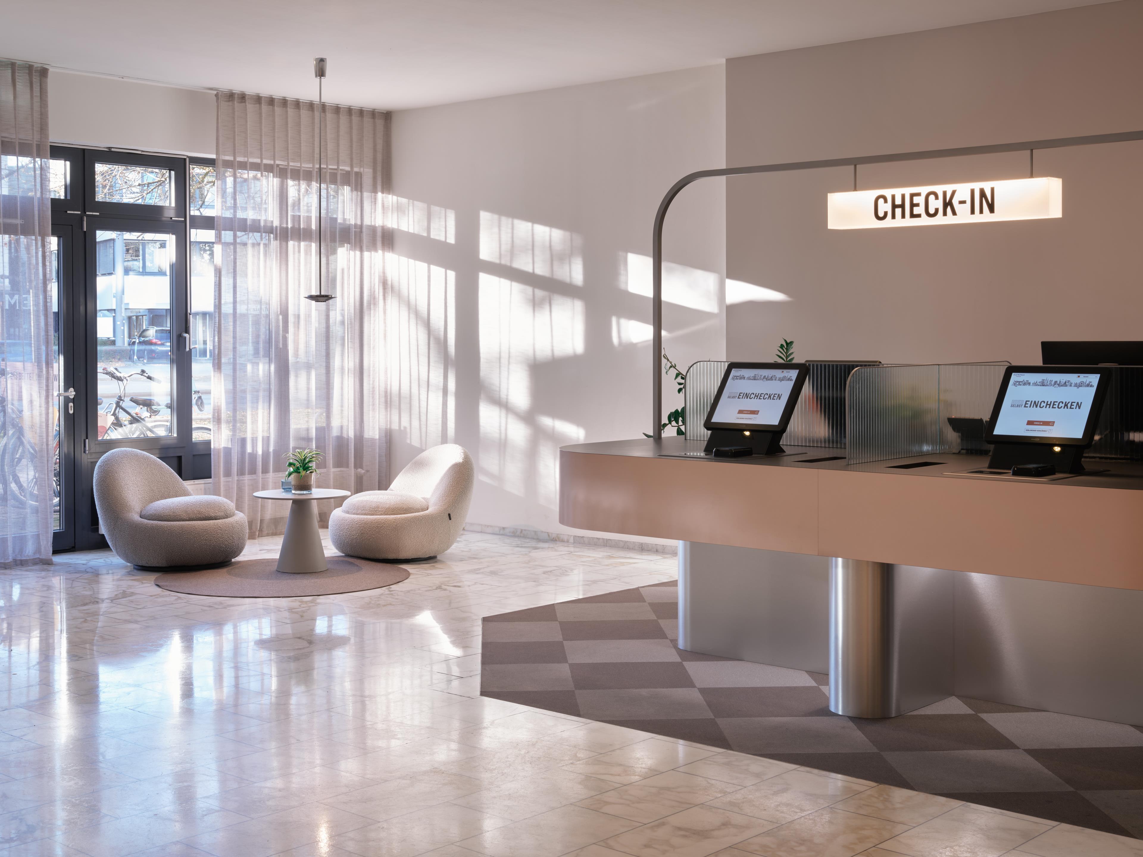 Vista Lobby Flemings Hotel München Schwabing