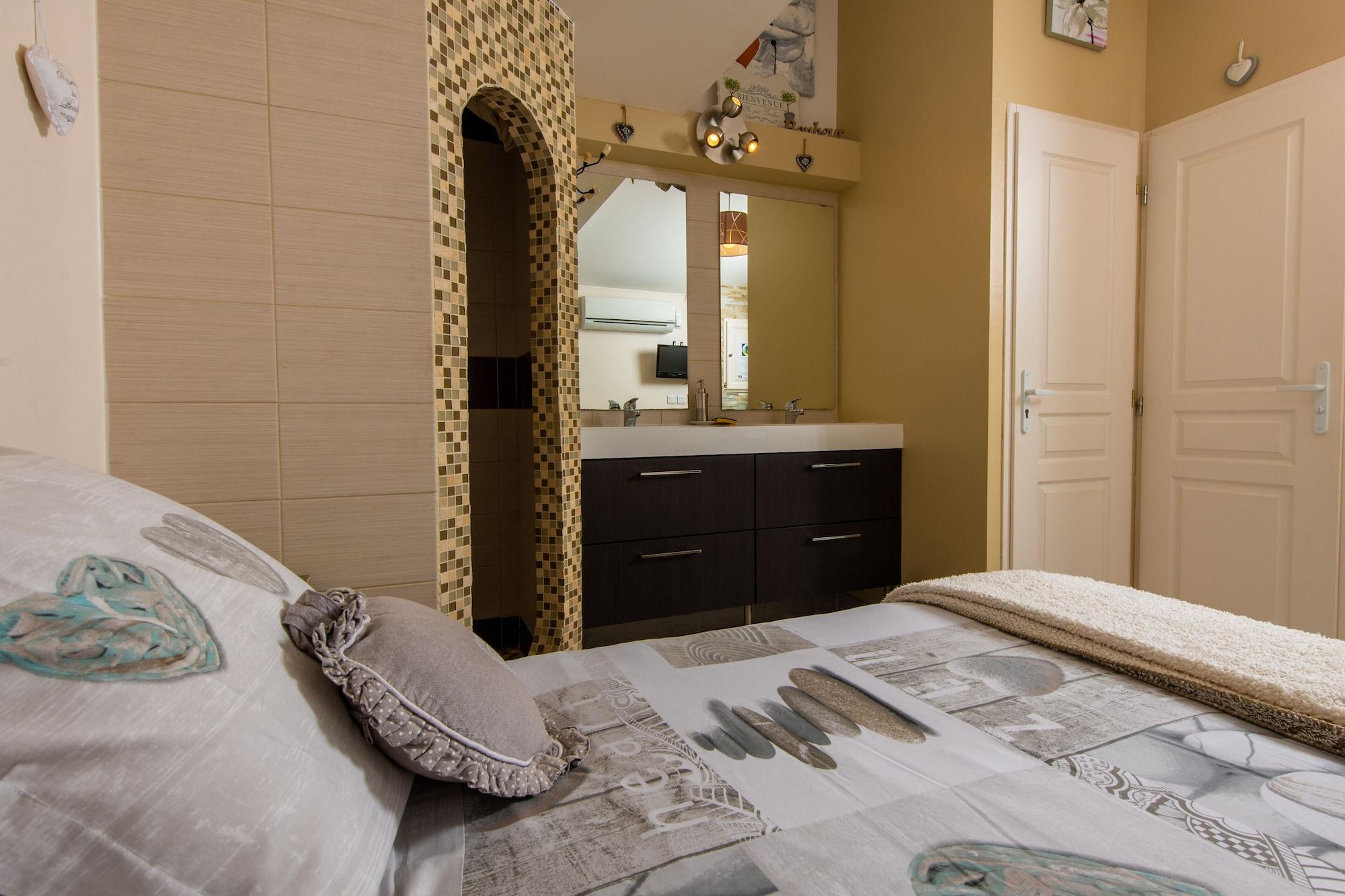 Set de Habitación Gite De la Sueur au Bonheur