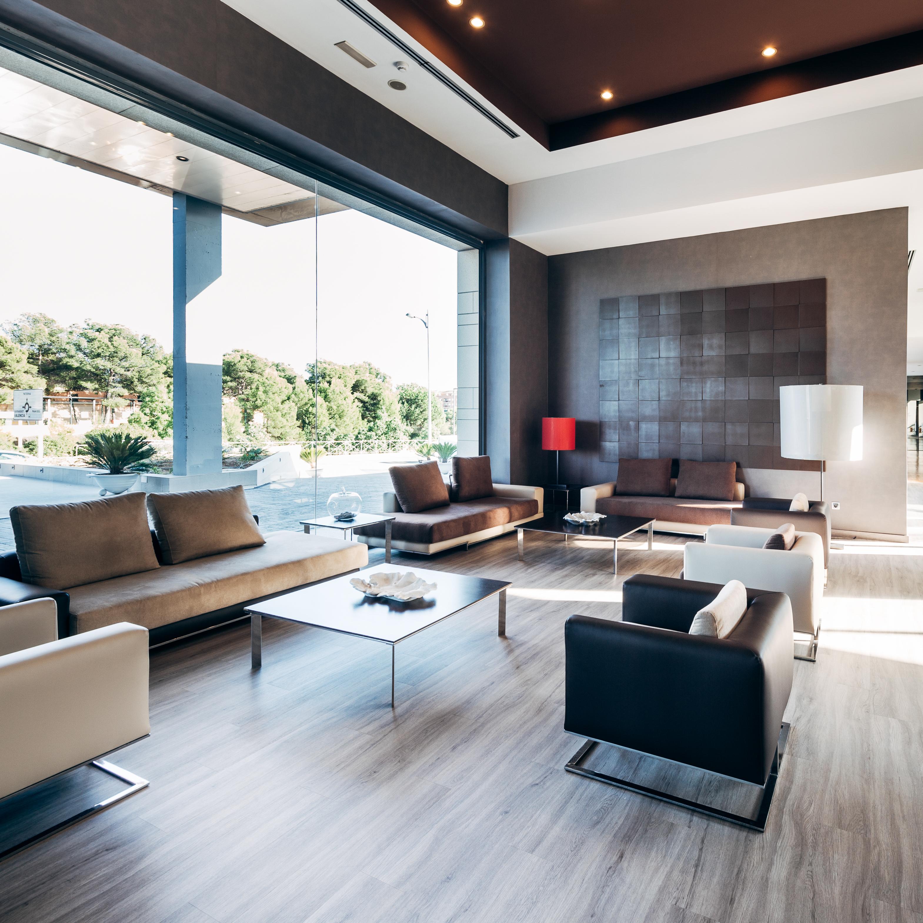 Vista Lobby AZZ Valencia Congress Hotel & Spa