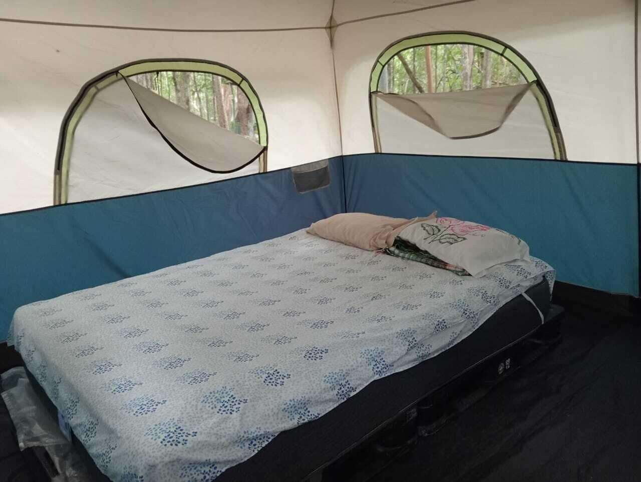 Habitación Campamento Yaaxche en Calakmul