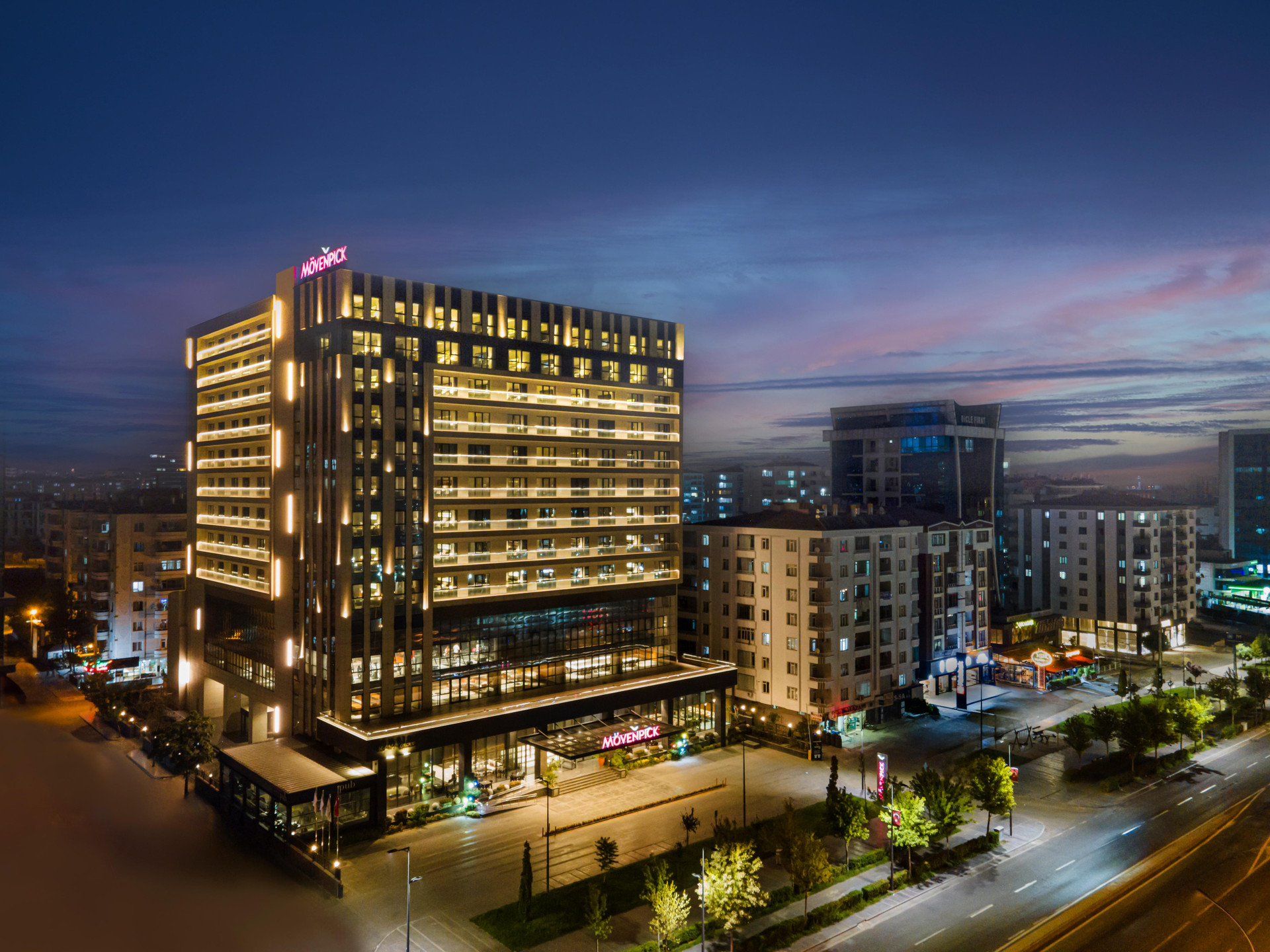 Vista Exterior Mövenpick Diyarbakir