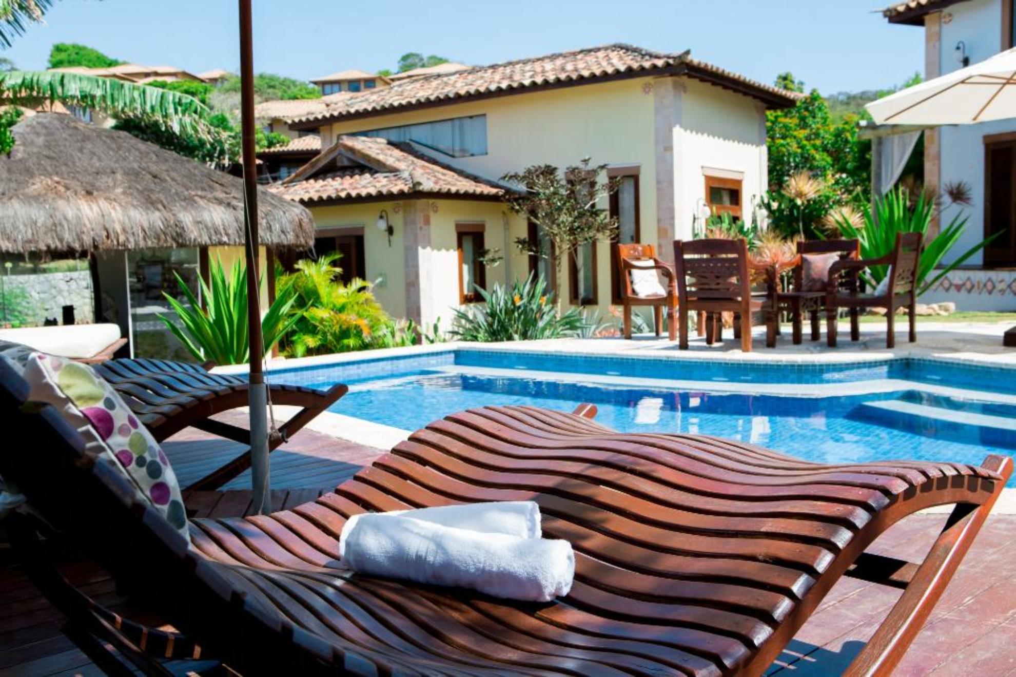 Vista Piscina Le Village Búzios Boutique Hotel