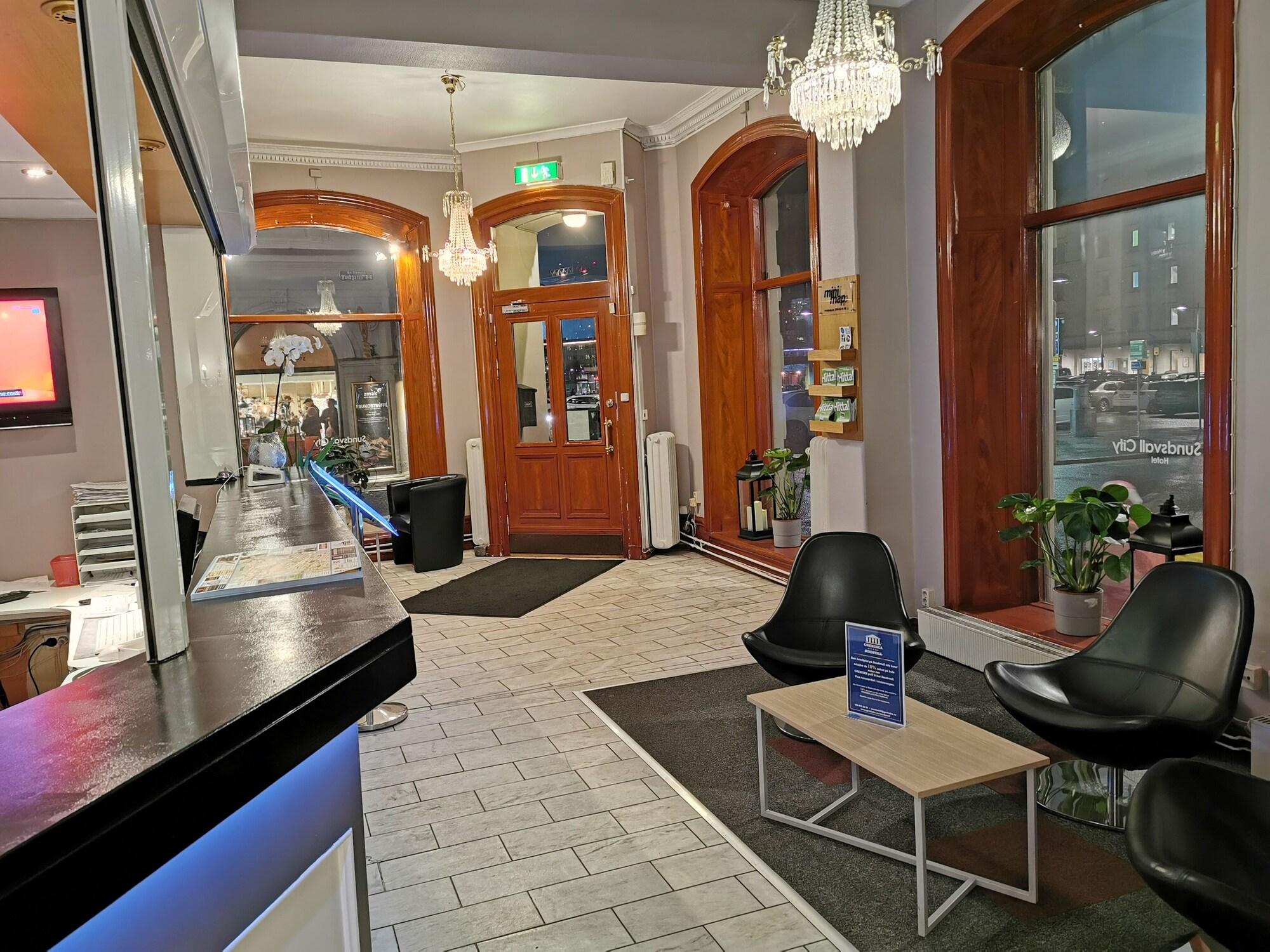 Vista Lobby Sundsvall City Hotel