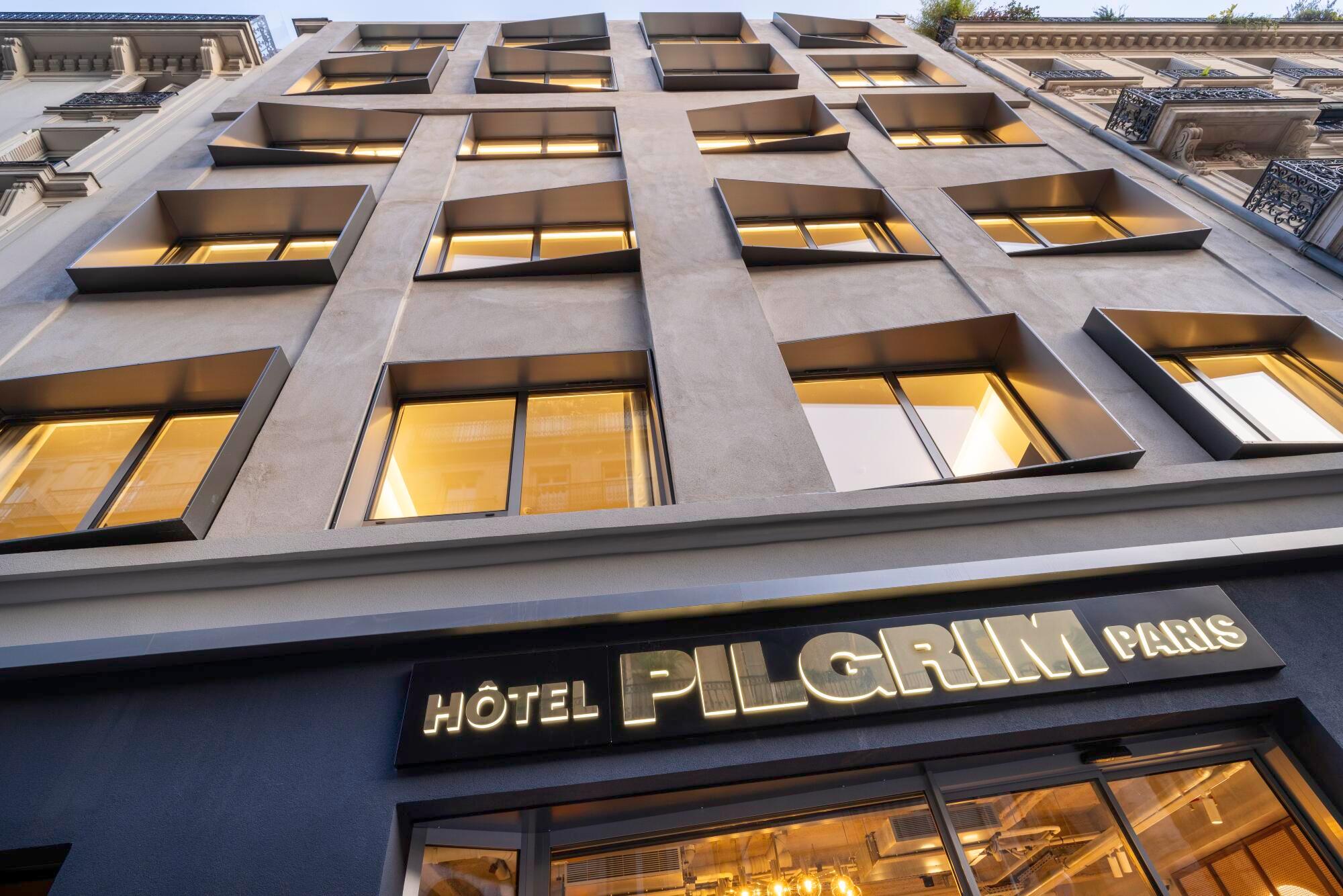 Vista Exterior Hôtel Pilgrim