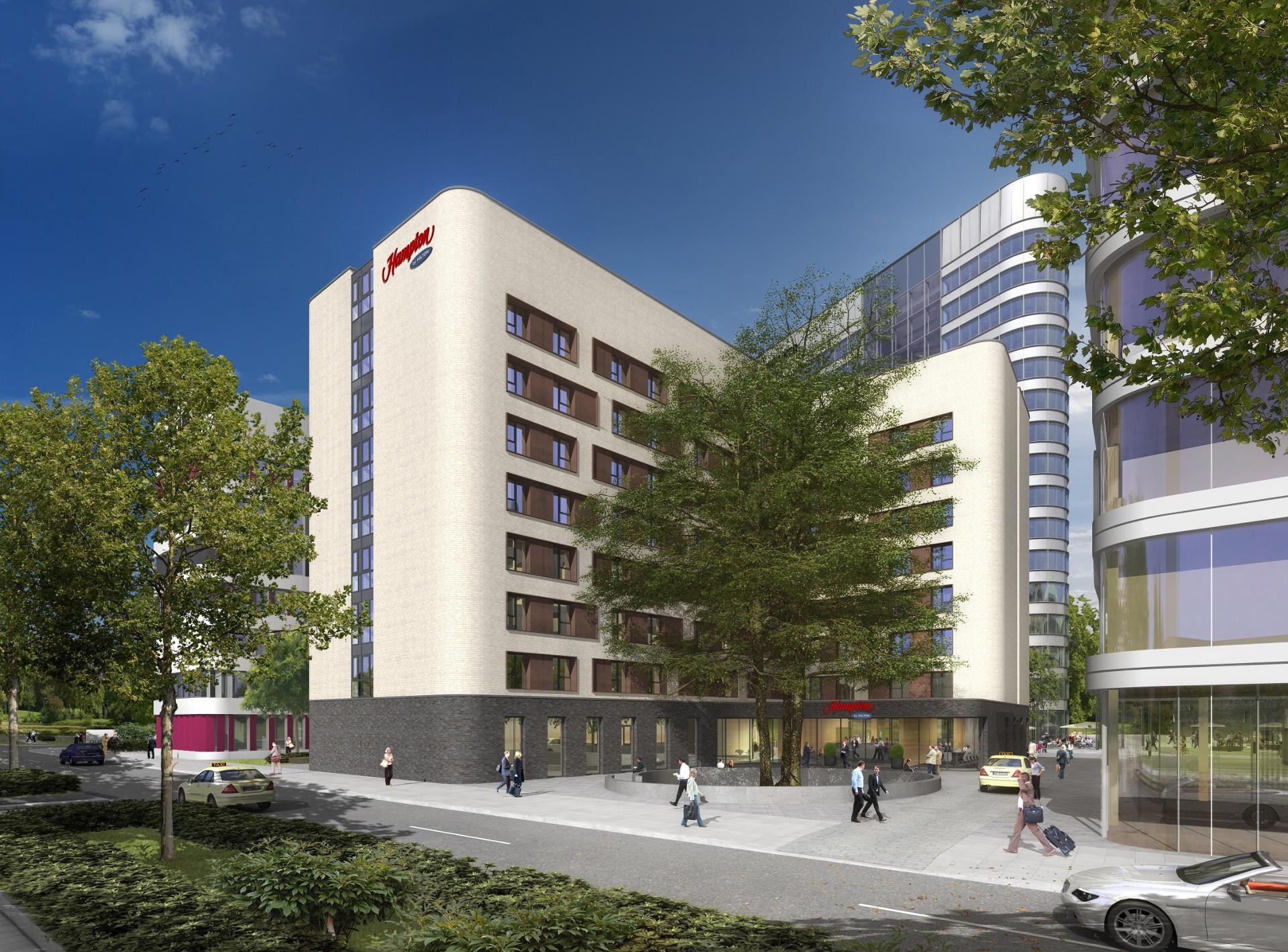 Vista Exterior Hampton by Hilton Frankfurt Airport