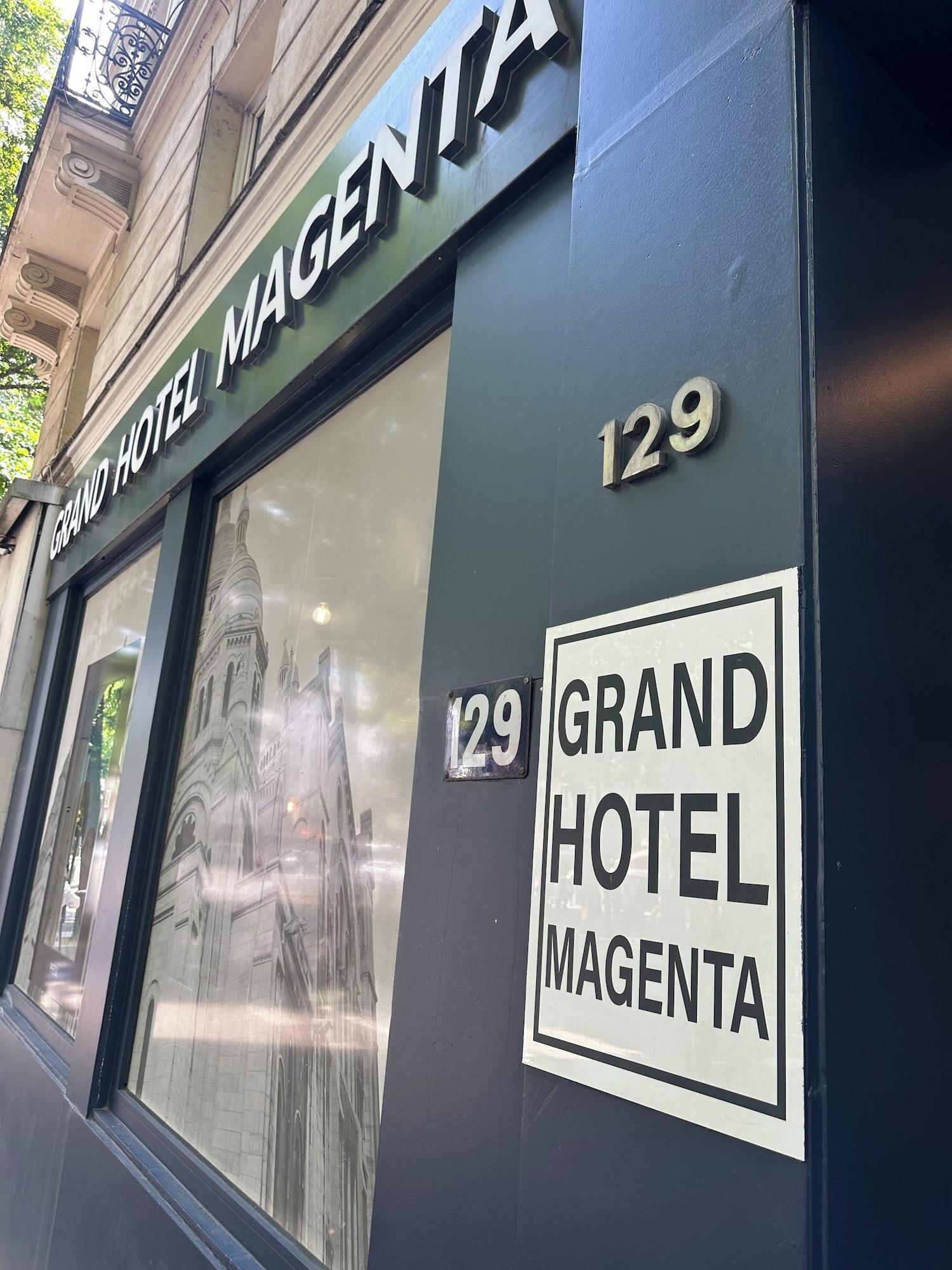 Vista Exterior Grand Hôtel Magenta