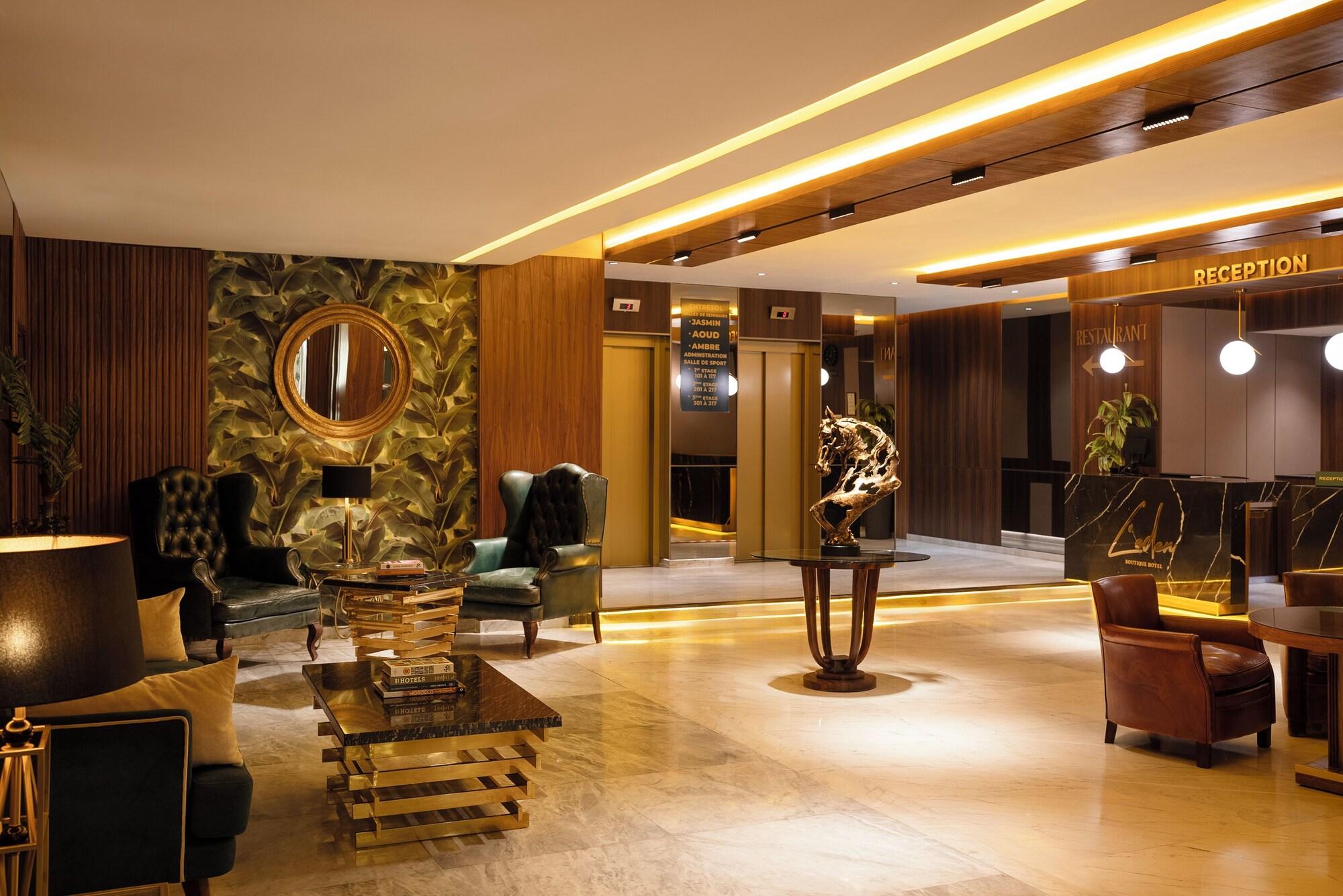 Vista Lobby Eden Boutique Hotel