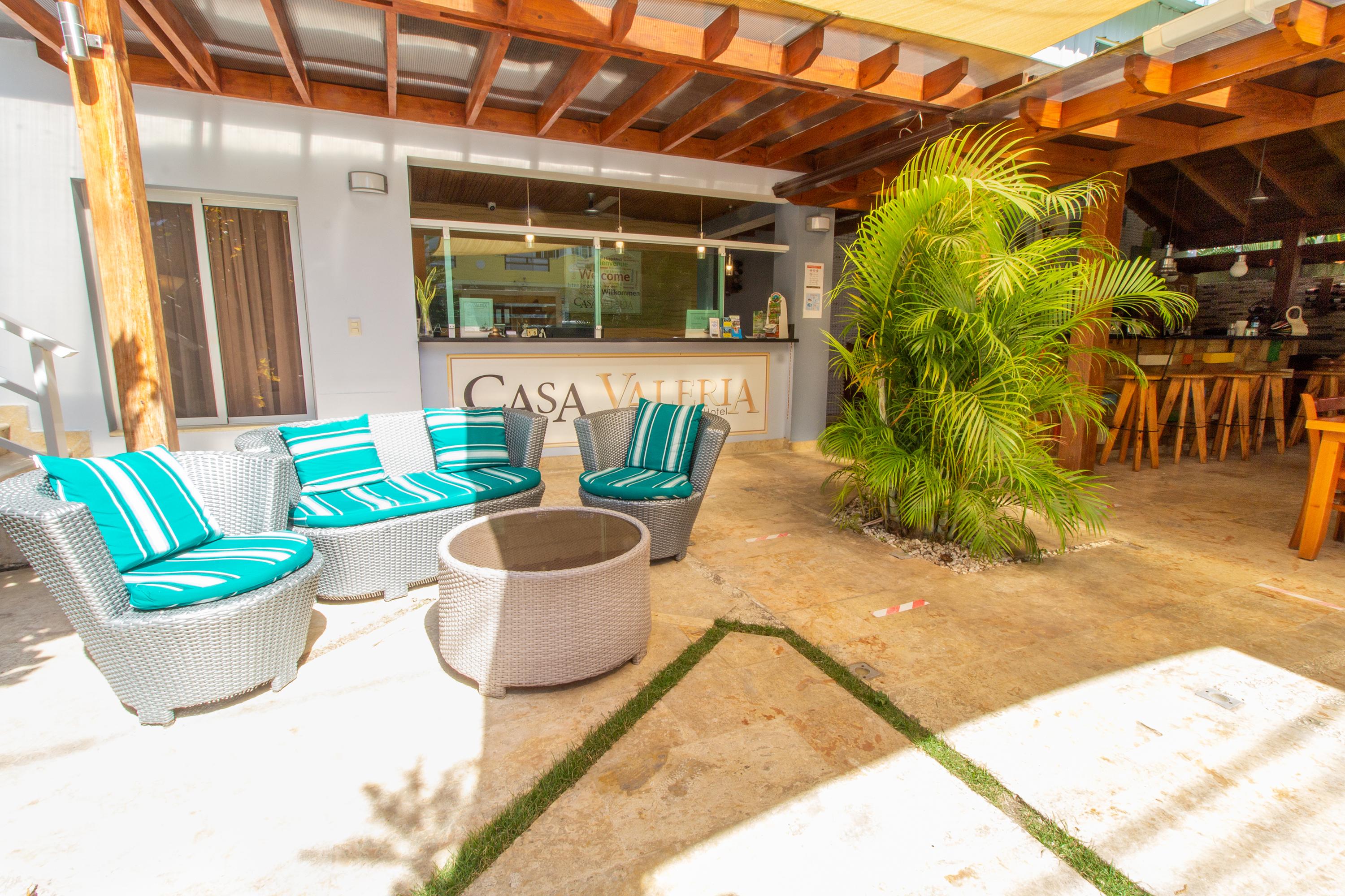 Vista Lobby Casa Valeria Boutique Hotel
