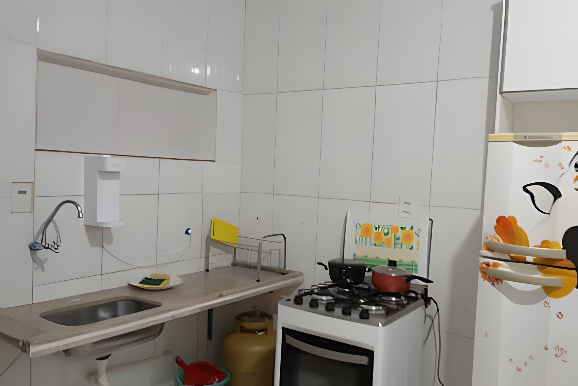 Área de desayuno kitnet 01 preço popular