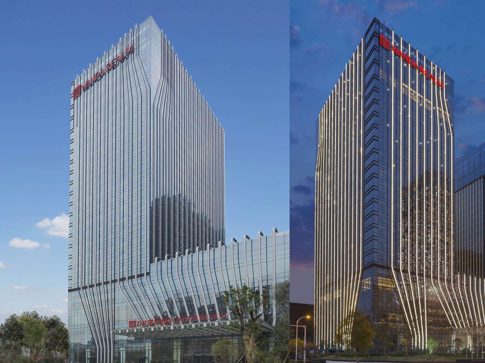 Vista Exterior Wanda Realm Wuhan