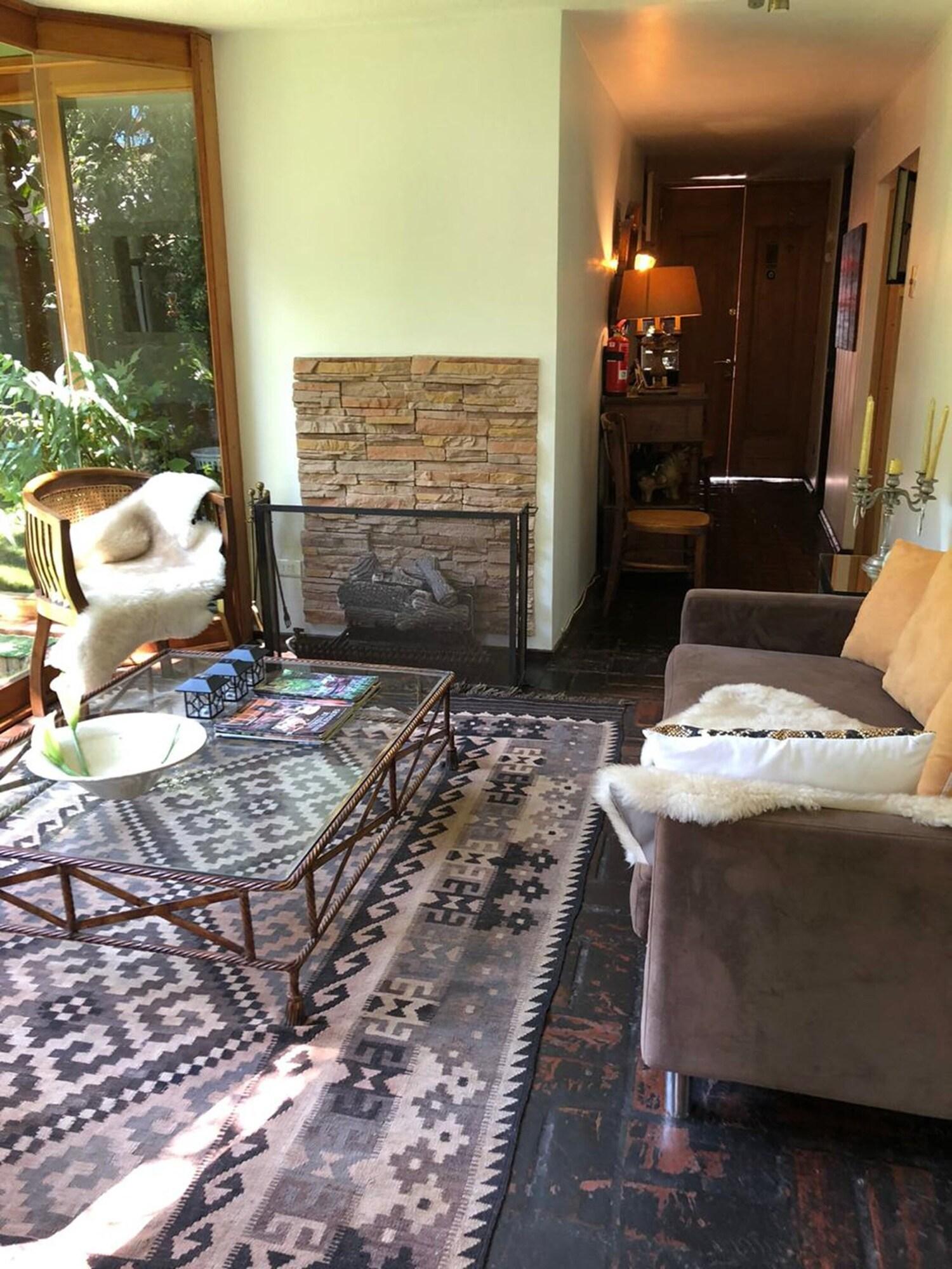 Vista Lobby Rent Apart Las Condes