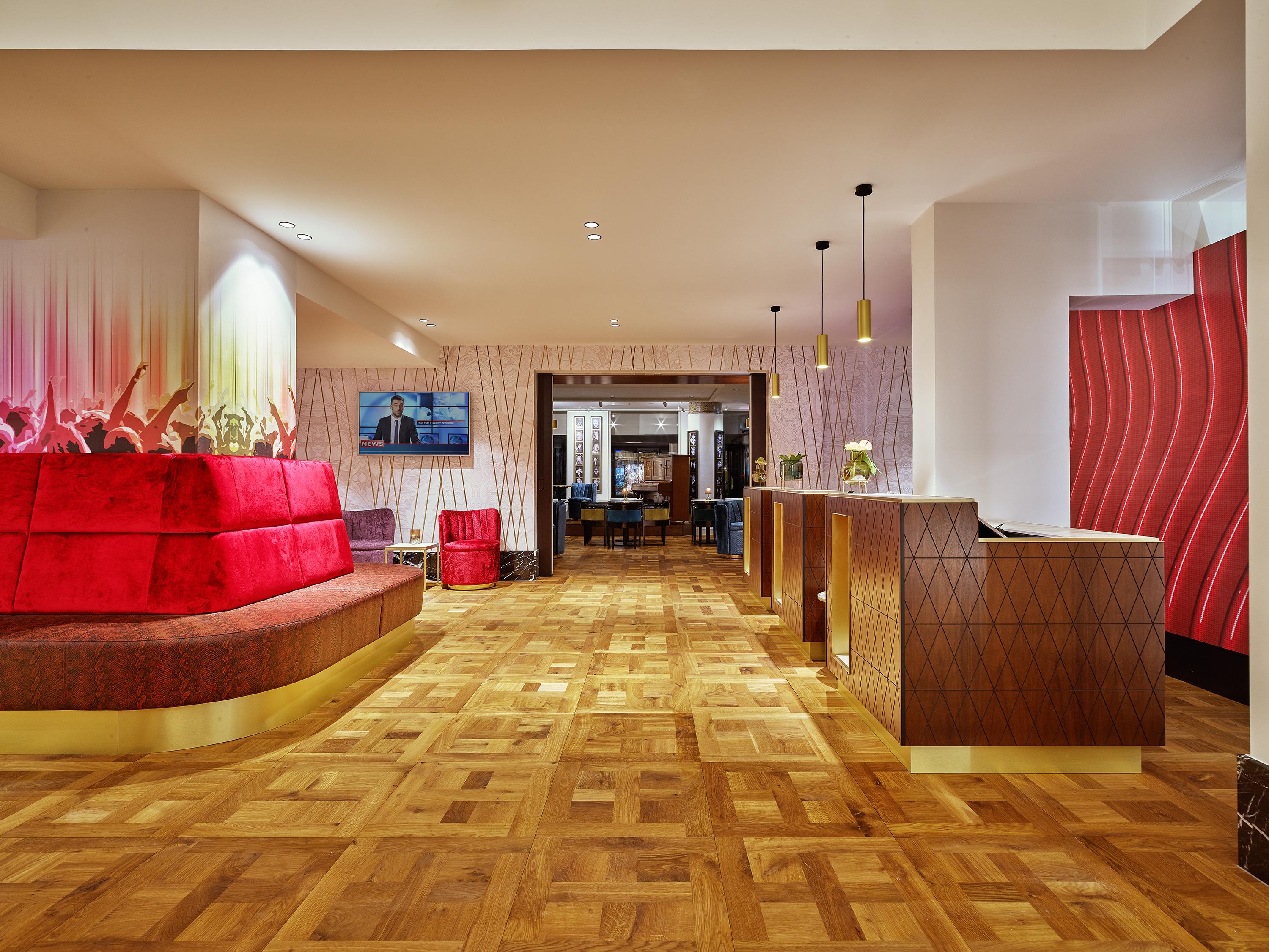 Vista Lobby Clayton Hotel Amsterdam American