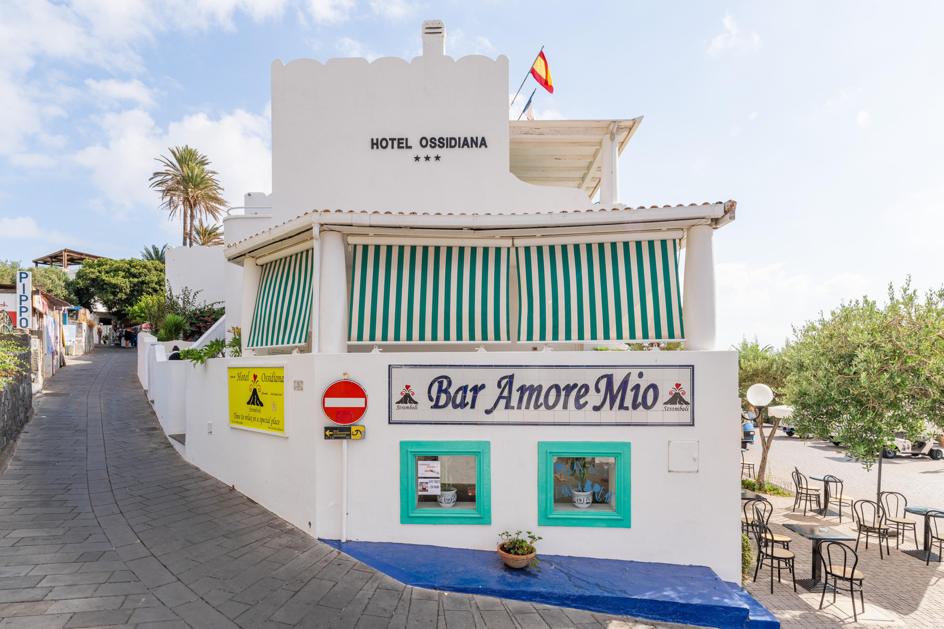 Bar/Salón Hotel Ossidiana Stromboli