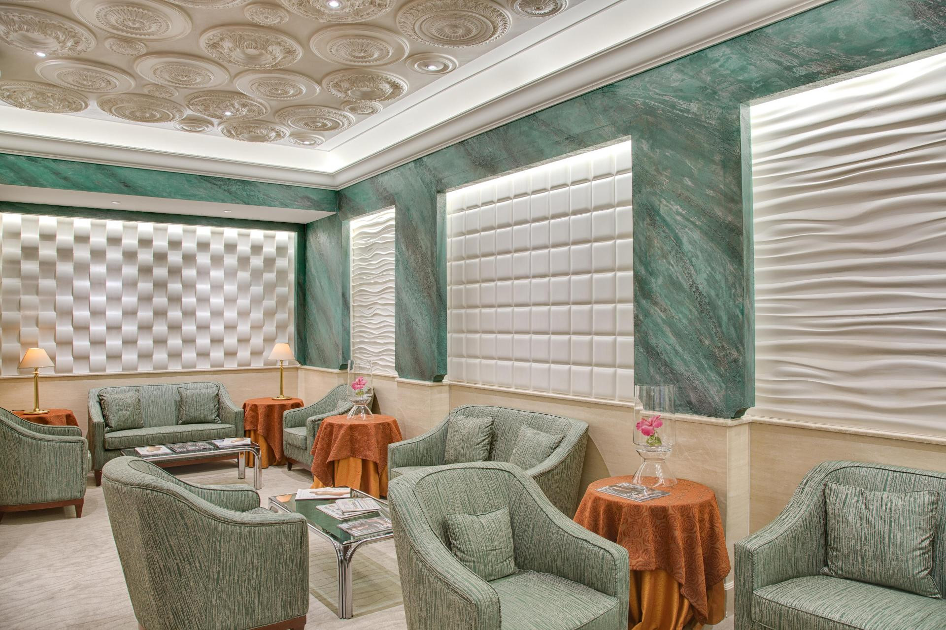 Vista Lobby Grand Hotel Adriatico