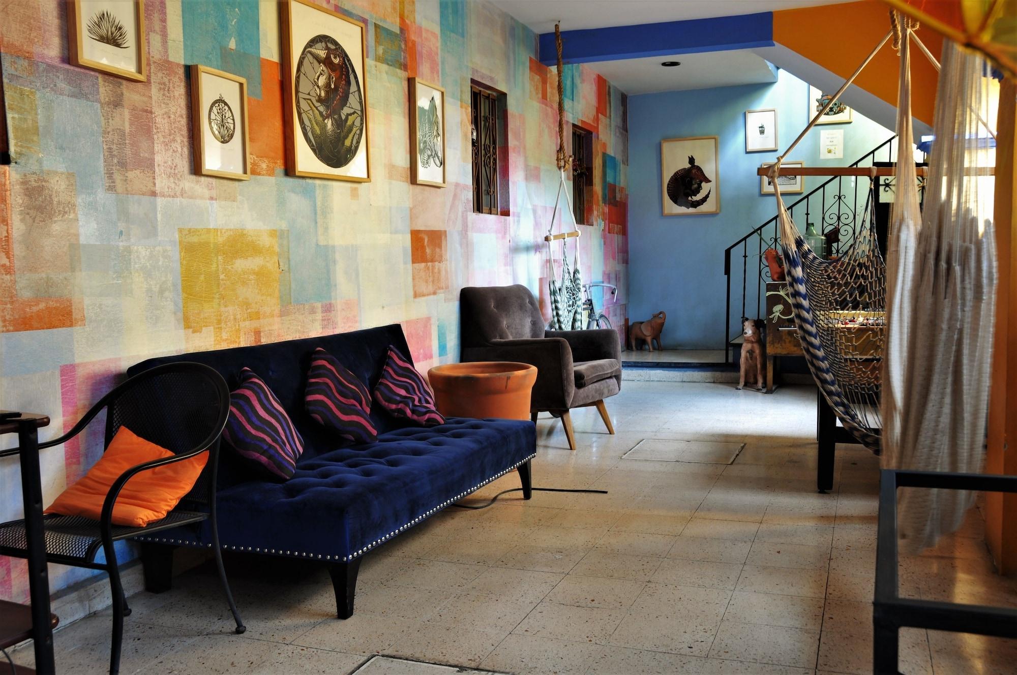 Vista Lobby Azul Cielo Hostel